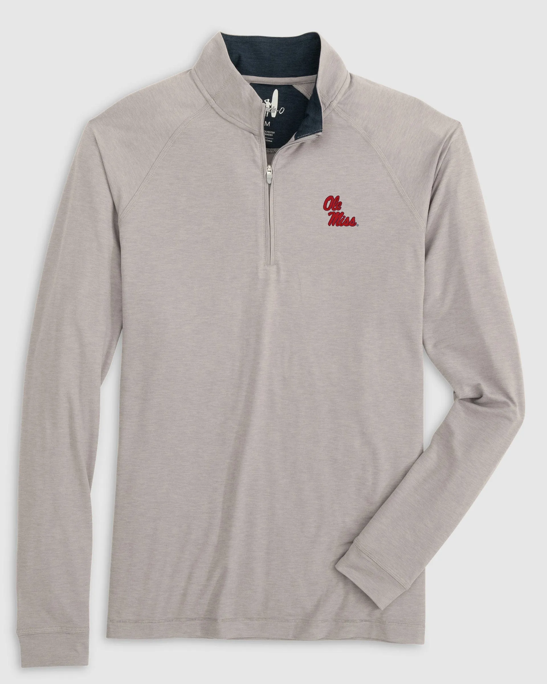 Ole Miss Freeborne Performance 1/4 ZIp - Stacked Logo sold by Johnnie-O product image thumbnail 3