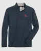 Ole Miss Freeborne Performance 1/4 ZIp - Stacked Logo sold by Johnnie-O