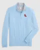 Ole Miss Freeborne Performance 1/4 ZIp - Stacked Logo sold by Johnnie-O