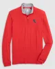 Ole Miss Freeborne Performance 1/4 ZIp - Stacked Logo sold by Johnnie-O