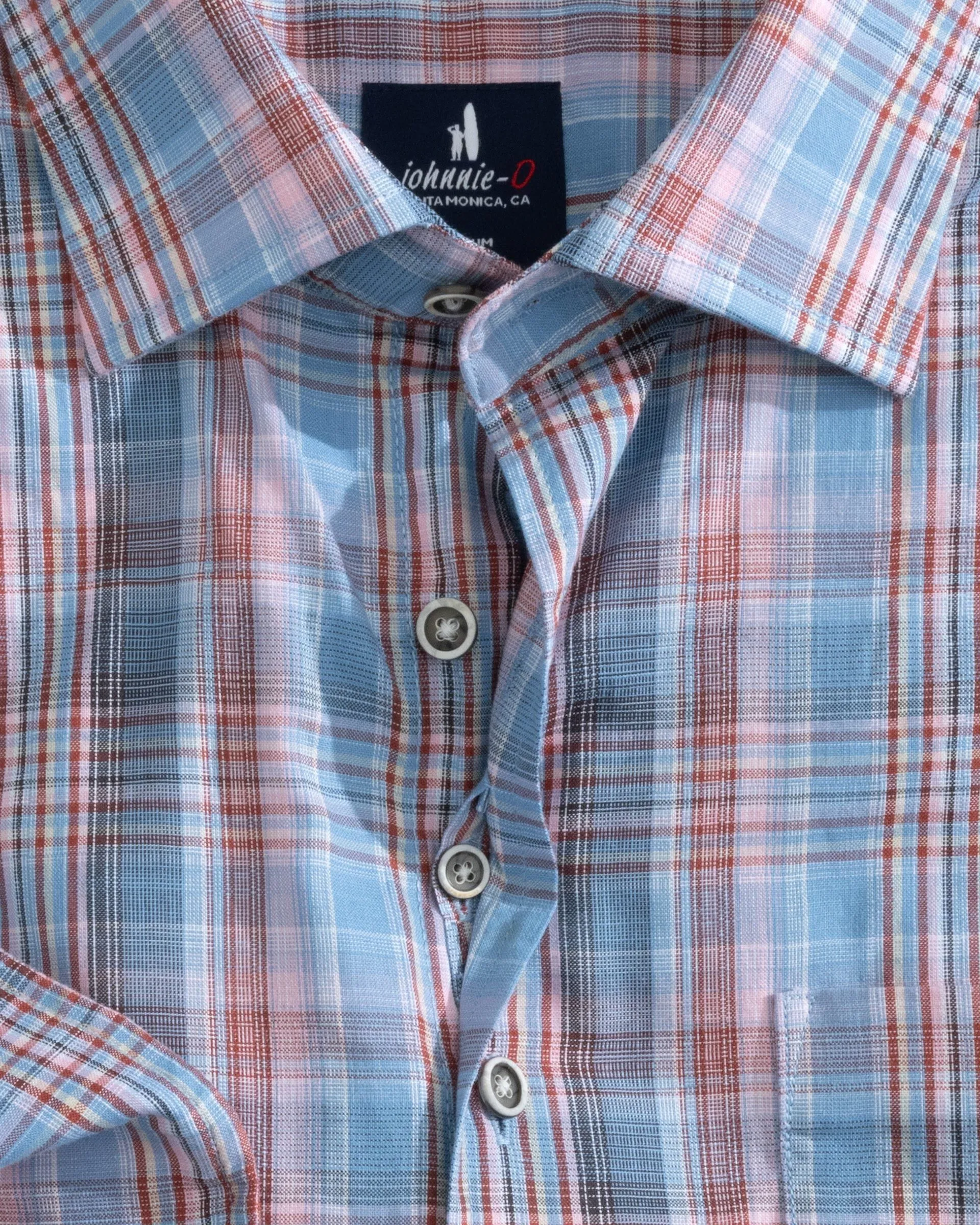 Enix Tucked Button Up Shirt sold by Johnnie-O product image thumbnail 5