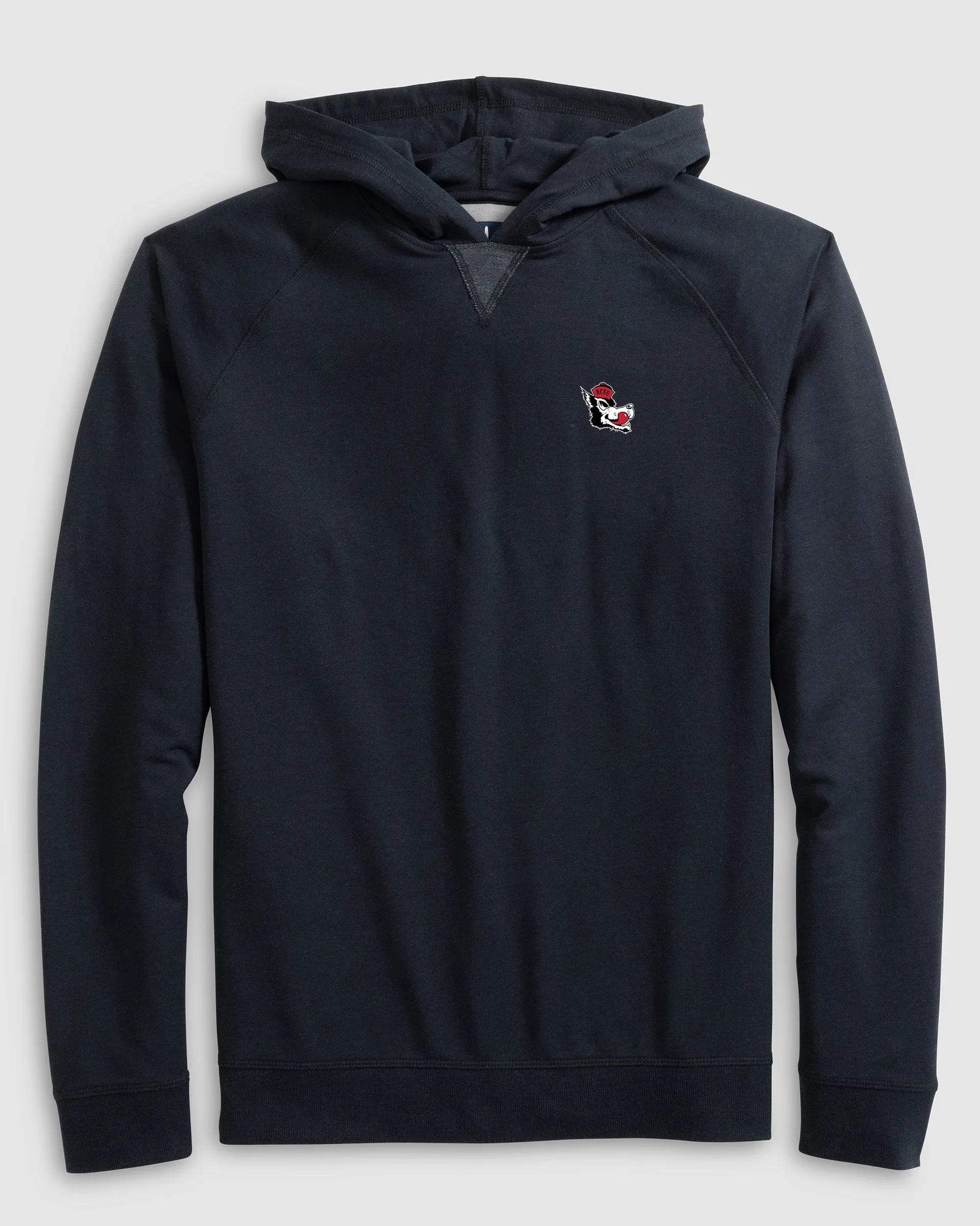 NC State Amos French Terry Hoodie Sweatshirt - Vault Logo sold by Johnnie-O product image thumbnail 2