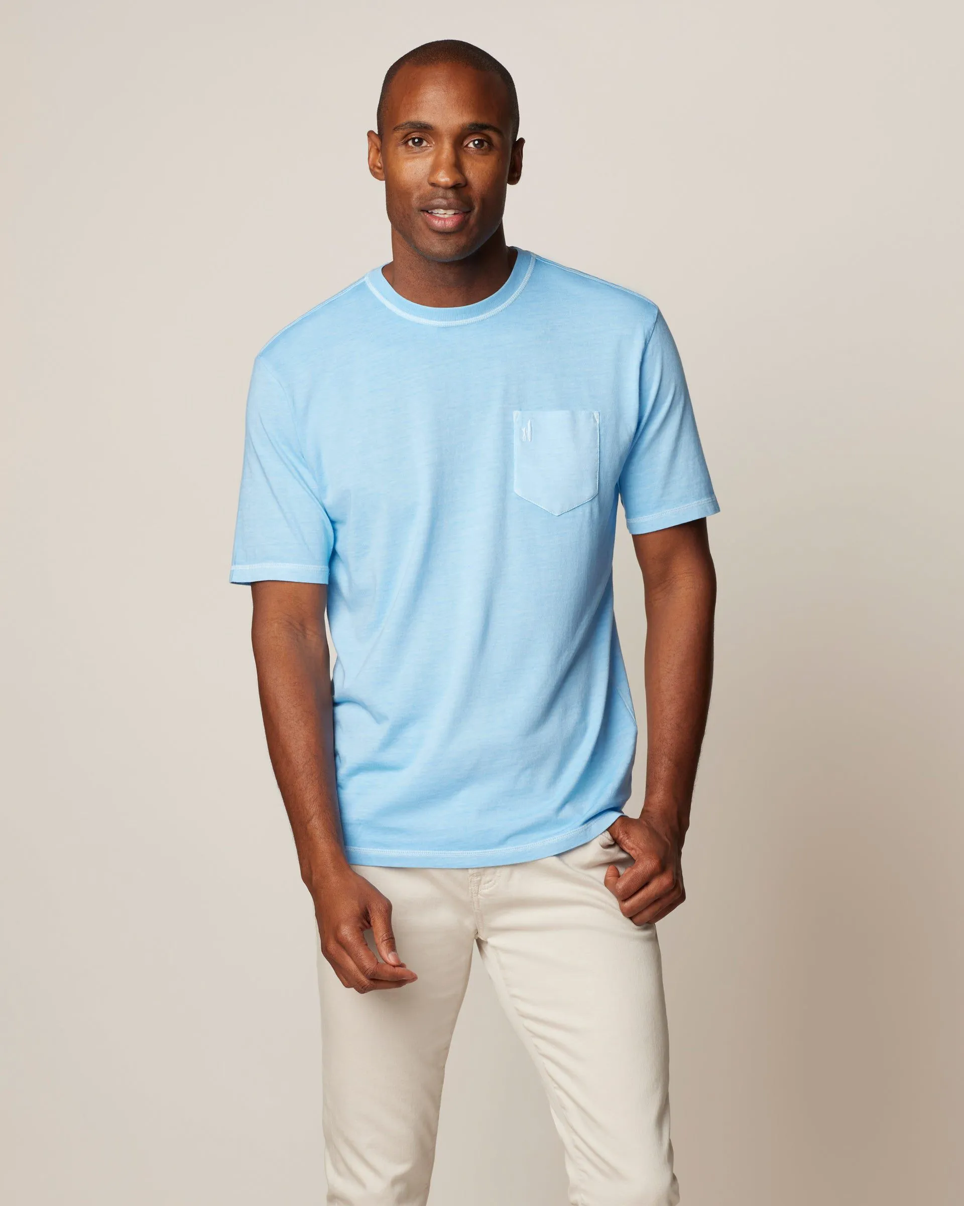 Dale Cotton Blend T-Shirt sold by Johnnie-O product image thumbnail 4