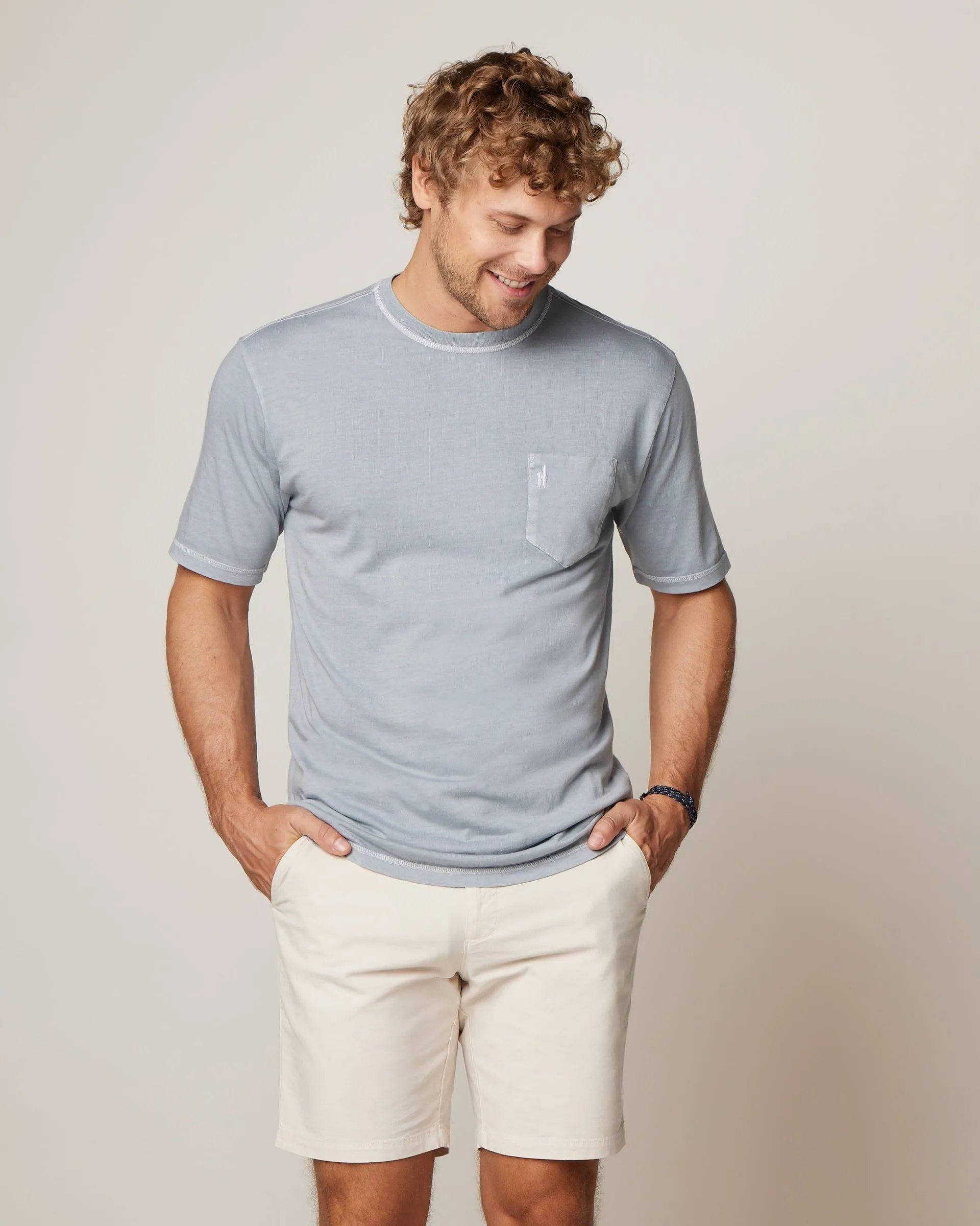 Dale Cotton Blend T-Shirt sold by Johnnie-O product image thumbnail 3