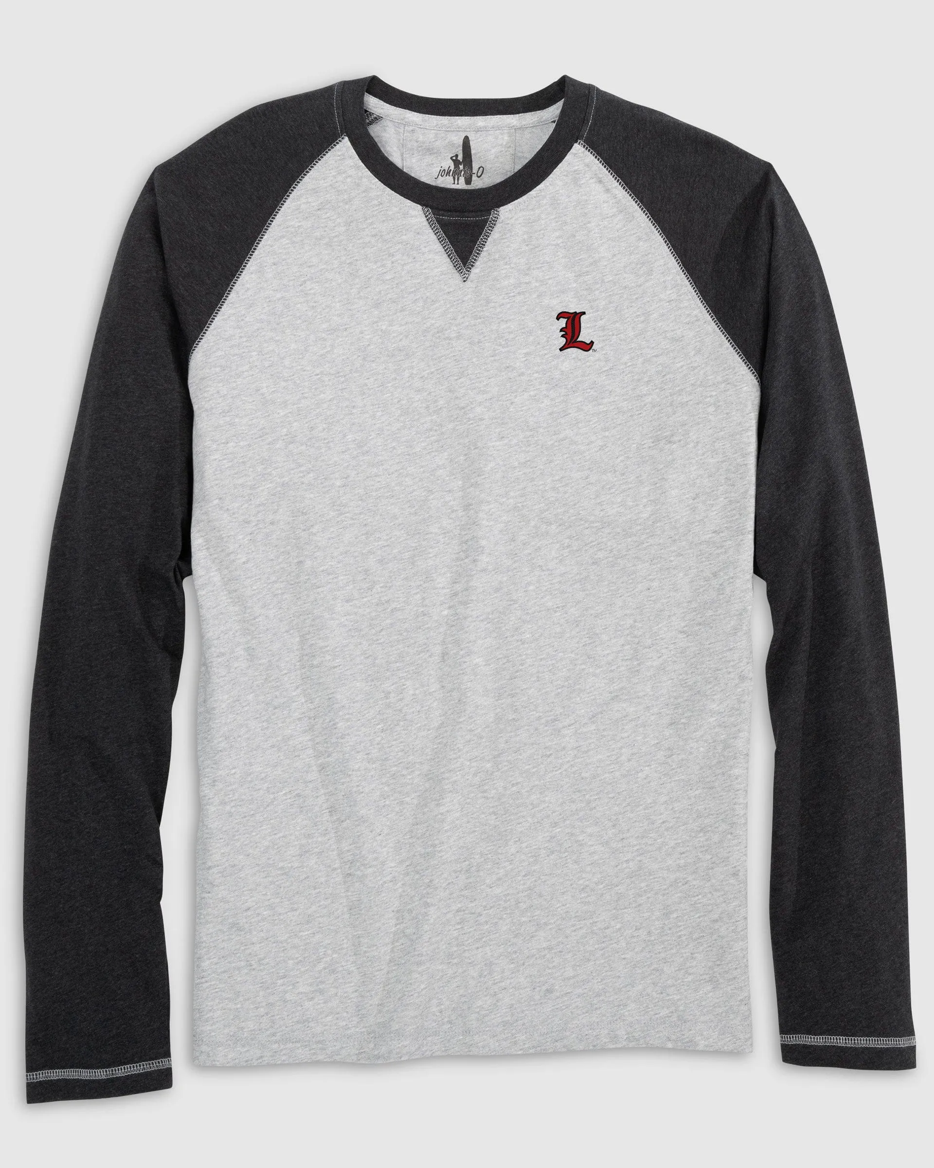Louisville Alsen Long Sleeve Baseball Tee - L Logo sold by Johnnie-O
