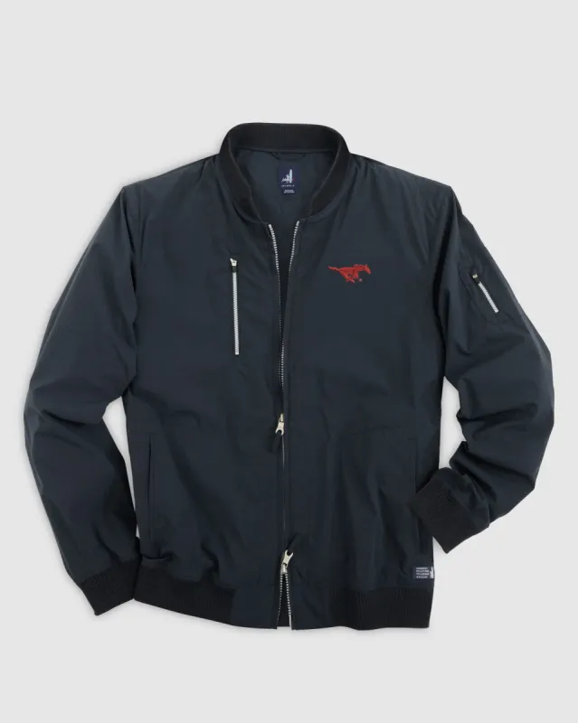 Southern Methodist Corsair Bomber Jacket sold by Johnnie-O