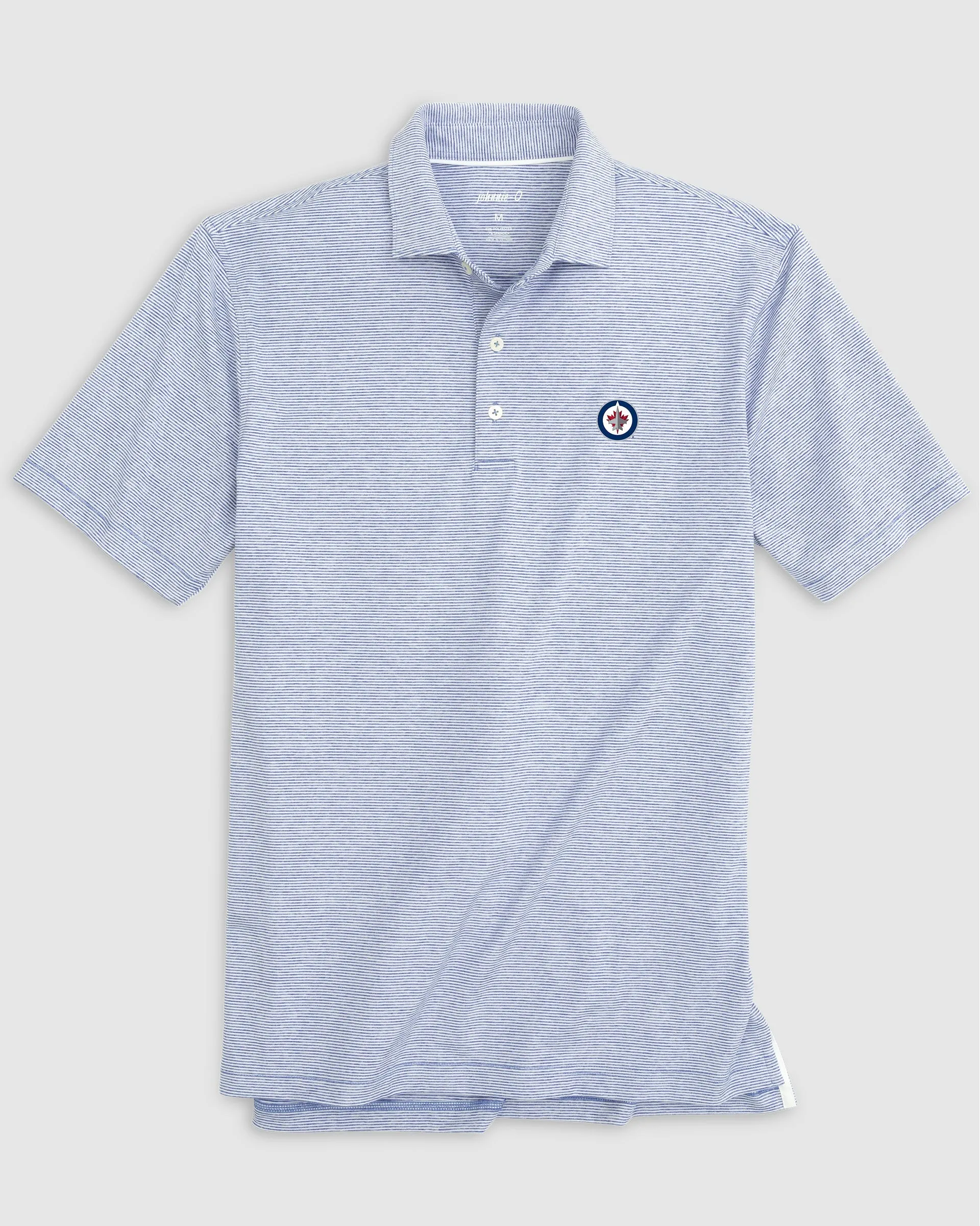 Winnipeg Jets Lyndonn Striped Jersey Performance Polo sold by Johnnie-O product image thumbnail 3
