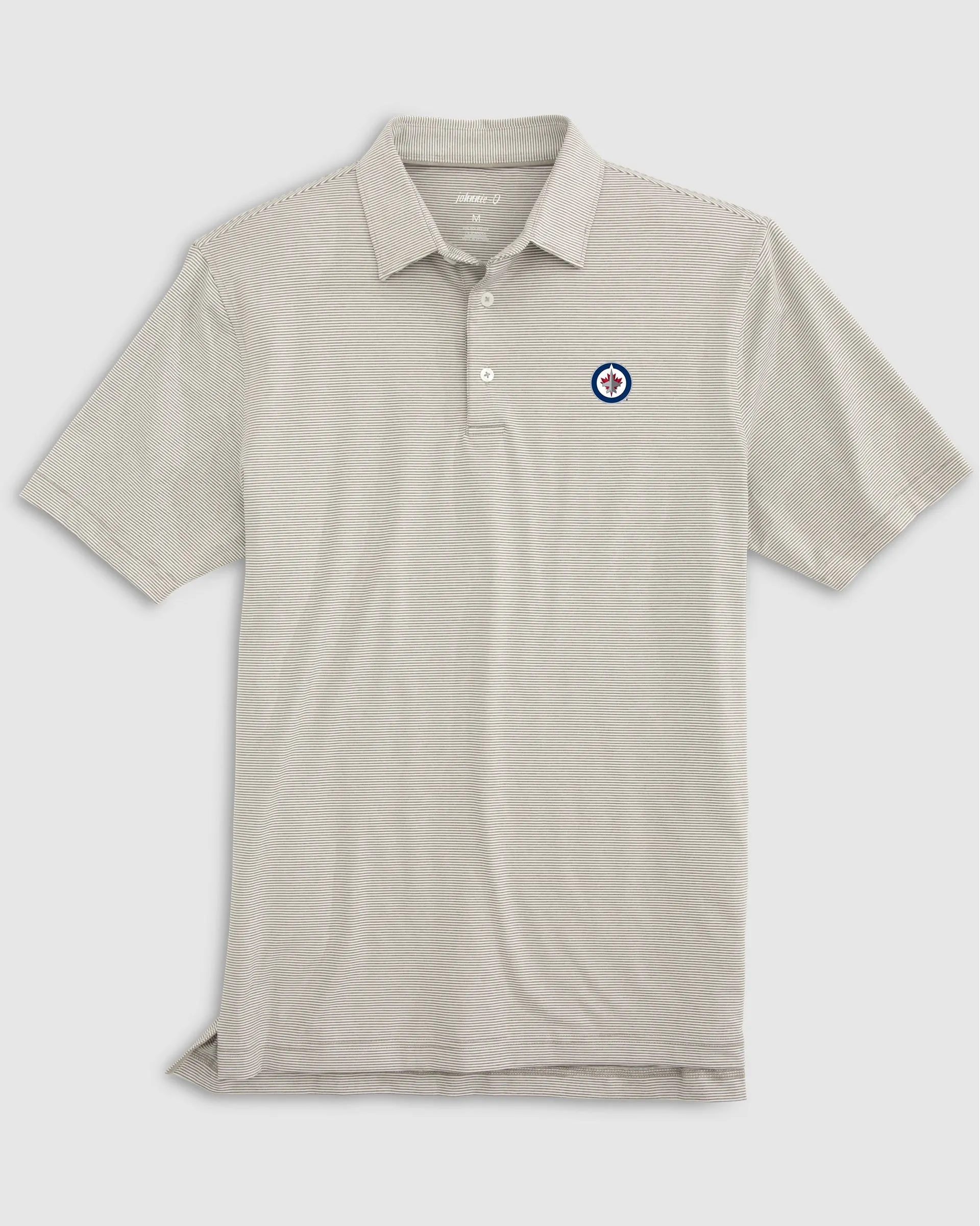 Winnipeg Jets Lyndonn Striped Jersey Performance Polo sold by Johnnie-O product image thumbnail 2