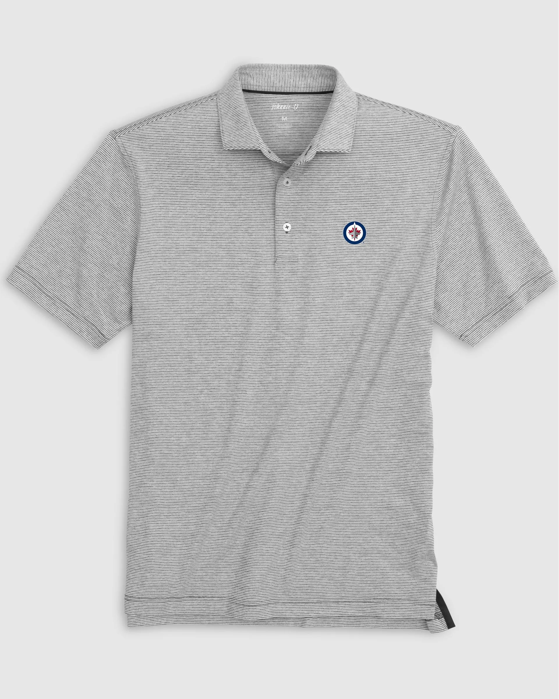 Winnipeg Jets Lyndonn Striped Jersey Performance Polo sold by Johnnie-O product image thumbnail 4