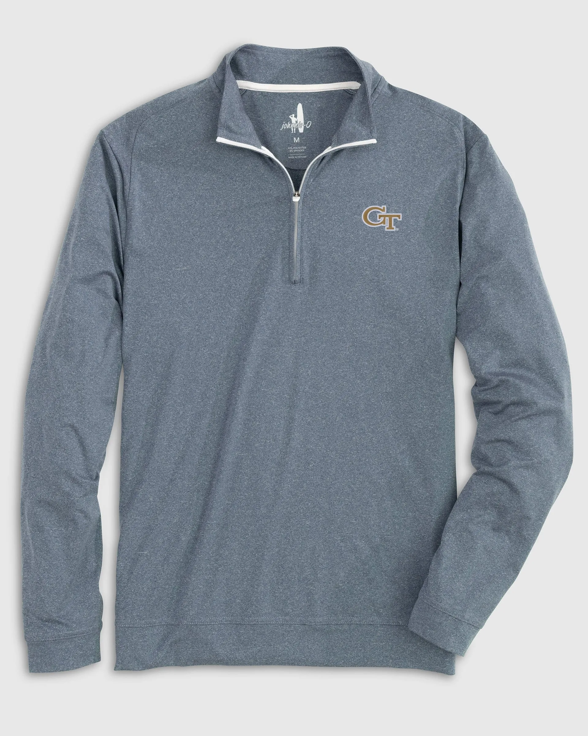 Georgia Tech Flex Performance 1/4 Zip sold by Johnnie-O