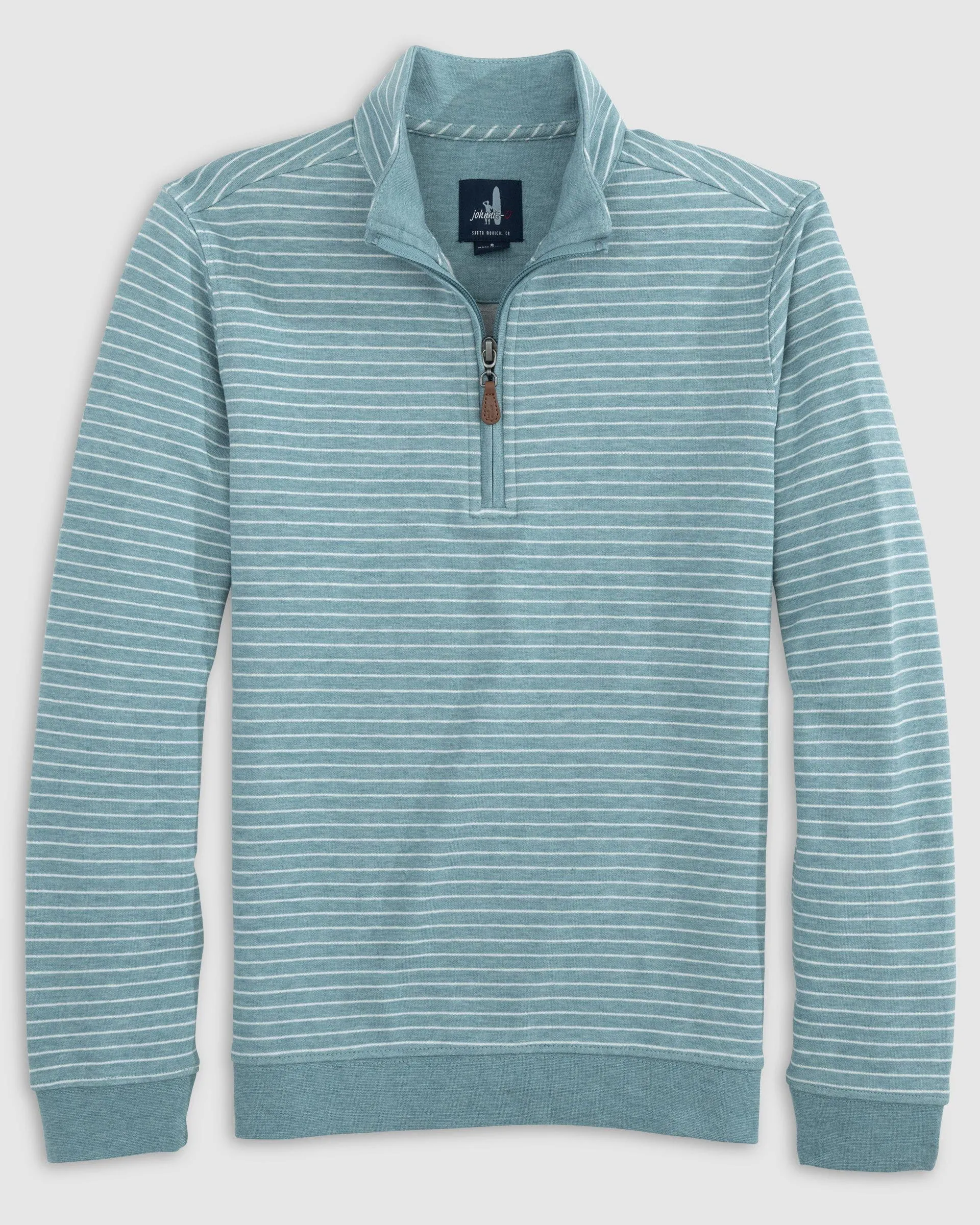 Skiles Jr. Striped 1/4 Zip Pullover sold by Johnnie-O product image thumbnail 2