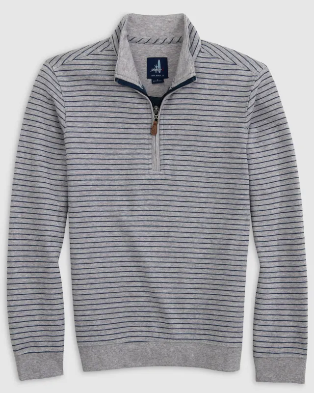 Skiles Jr. Striped 1/4 Zip Pullover sold by Johnnie-O