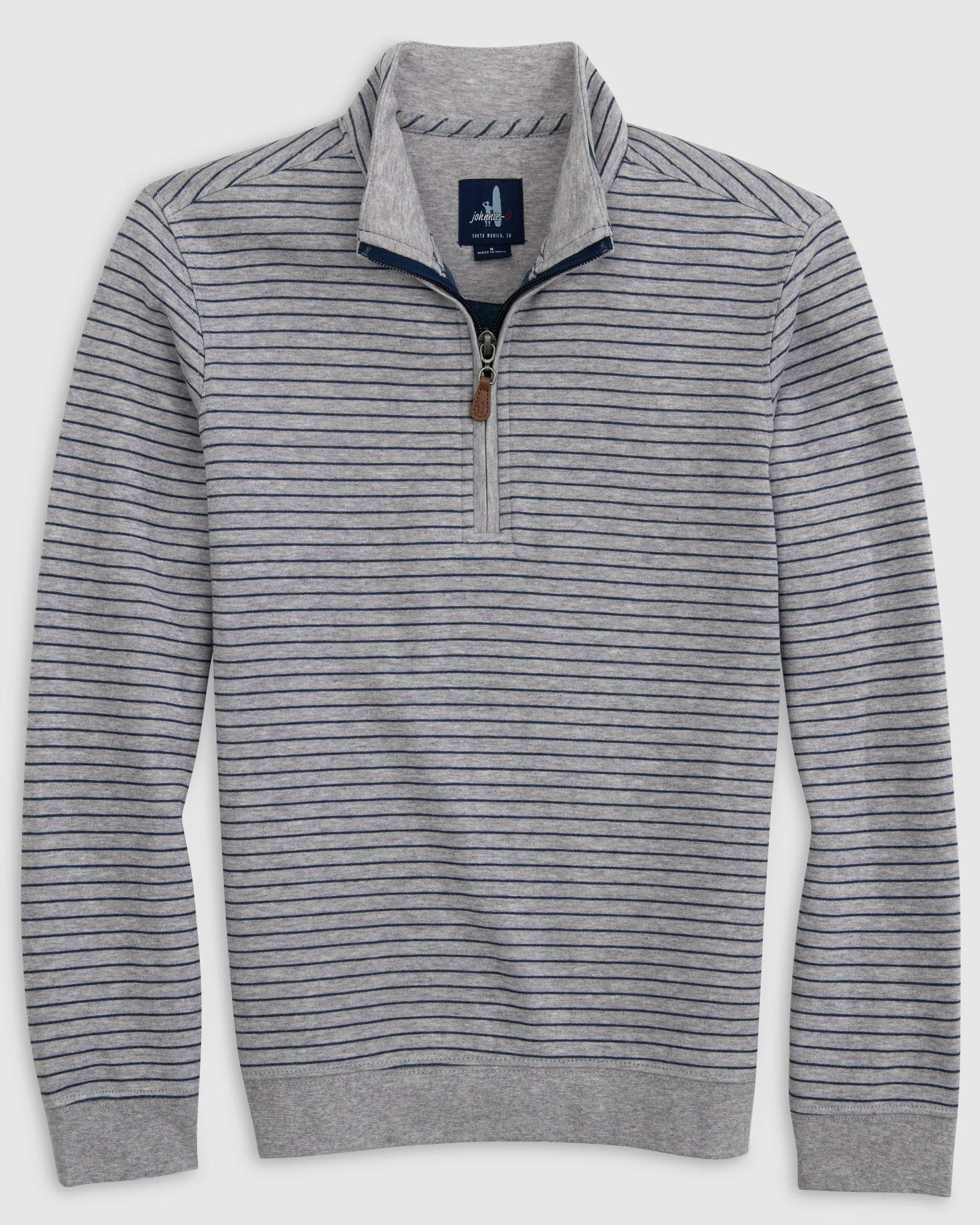 Skiles Jr. Striped 1/4 Zip Pullover sold by Johnnie-O