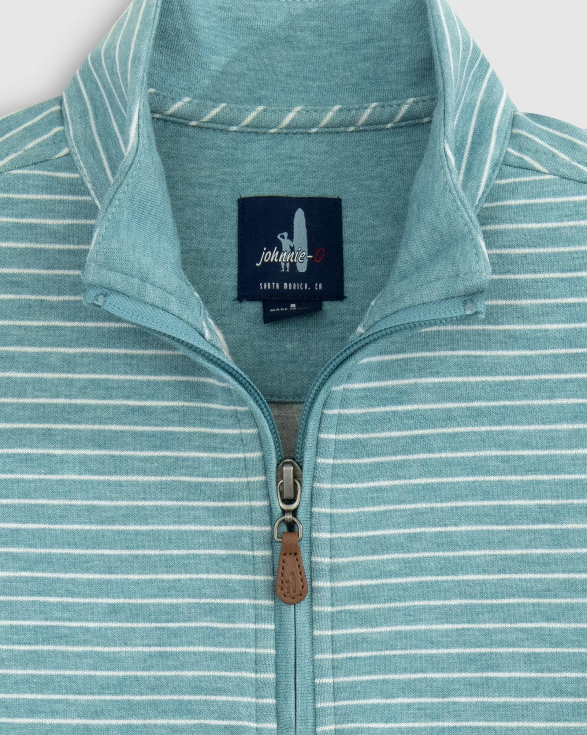 Skiles Jr. Striped 1/4 Zip Pullover sold by Johnnie-O product image thumbnail 4