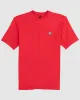 Rutgers Heathered Spencer Cotton T-Shirt sold by Johnnie-O