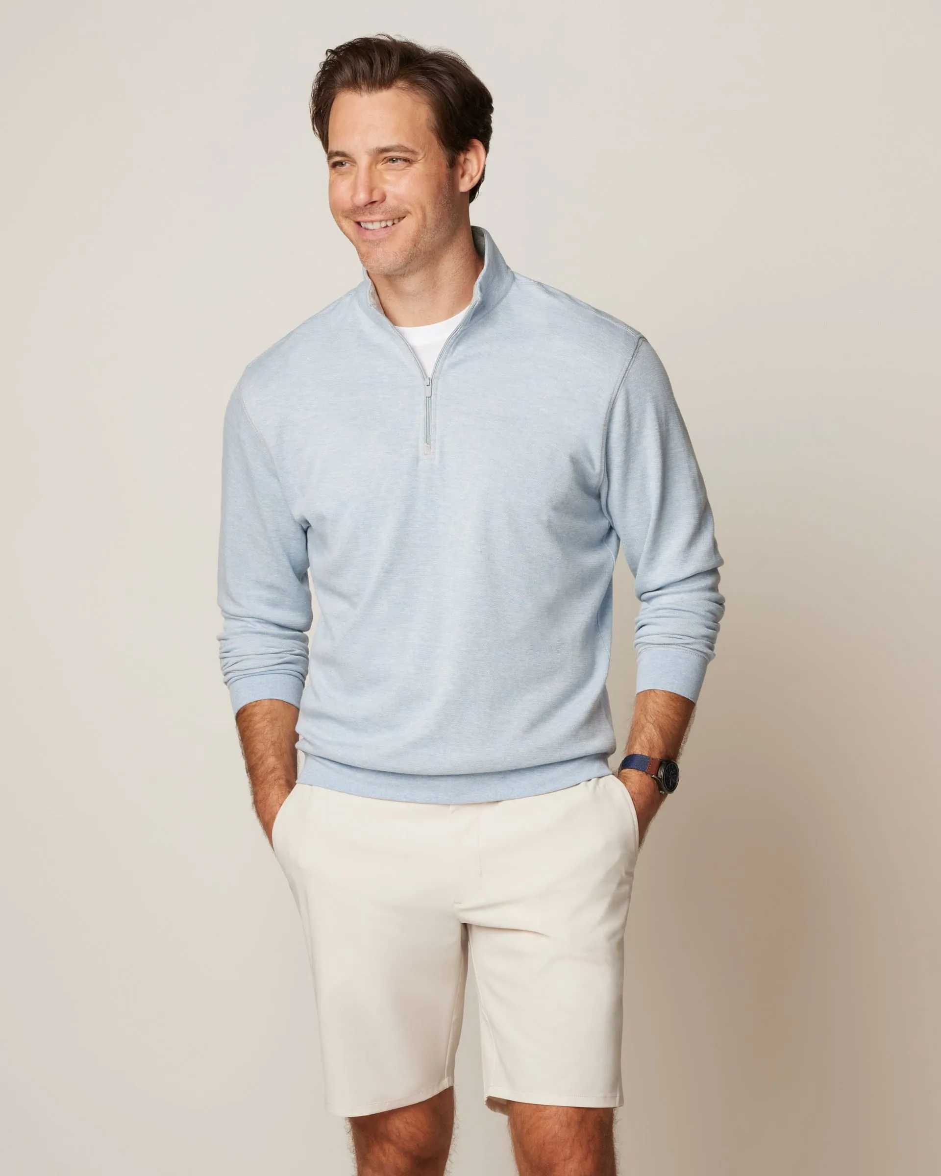 Hanks "Lightweight Sully" 1/4 Zip Pullover sold by Johnnie-O product image thumbnail 3