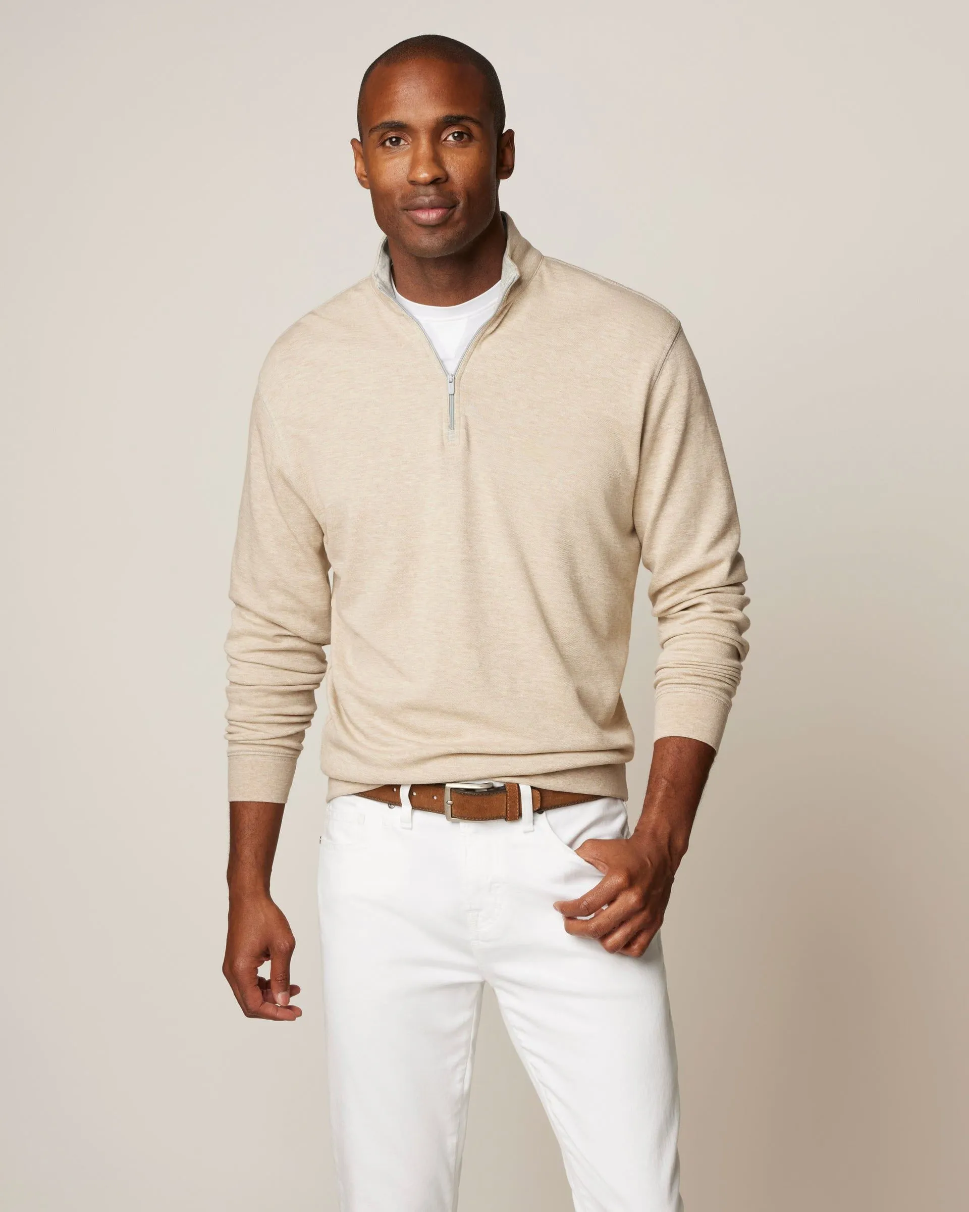 Hanks "Lightweight Sully" 1/4 Zip Pullover sold by Johnnie-O product image thumbnail 2
