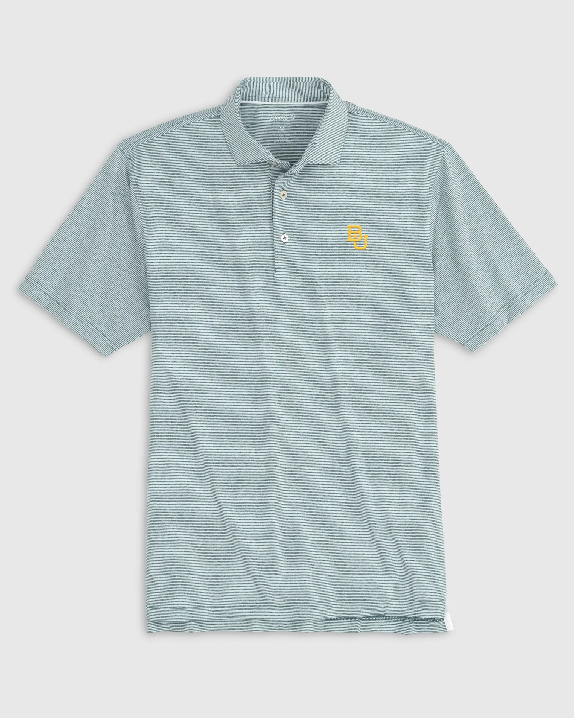 Baylor University Lyndonn Striped Jersey Performance Polo sold by Johnnie-O product image thumbnail 4
