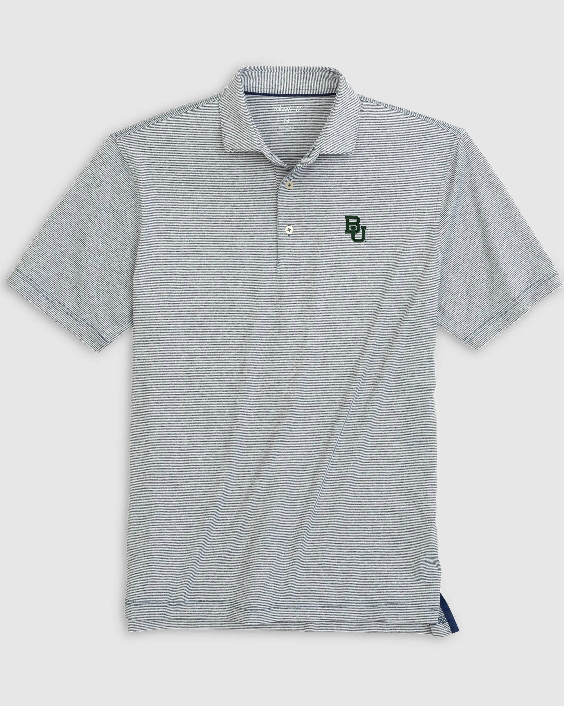 Baylor University Lyndonn Striped Jersey Performance Polo sold by Johnnie-O product image thumbnail 3