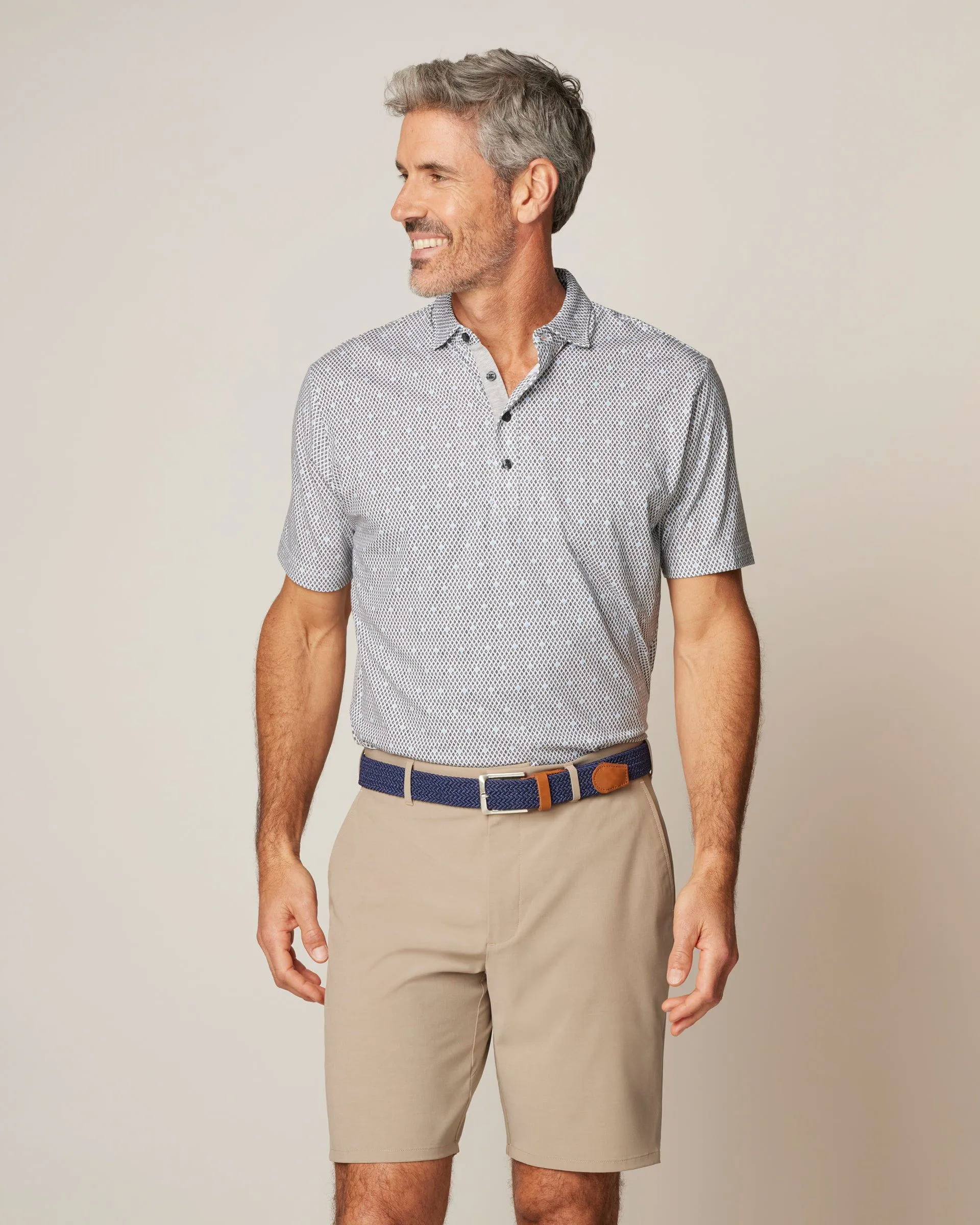 Vestal Printed Linxter Cotton Performance Polo sold by Johnnie-O product image thumbnail 3