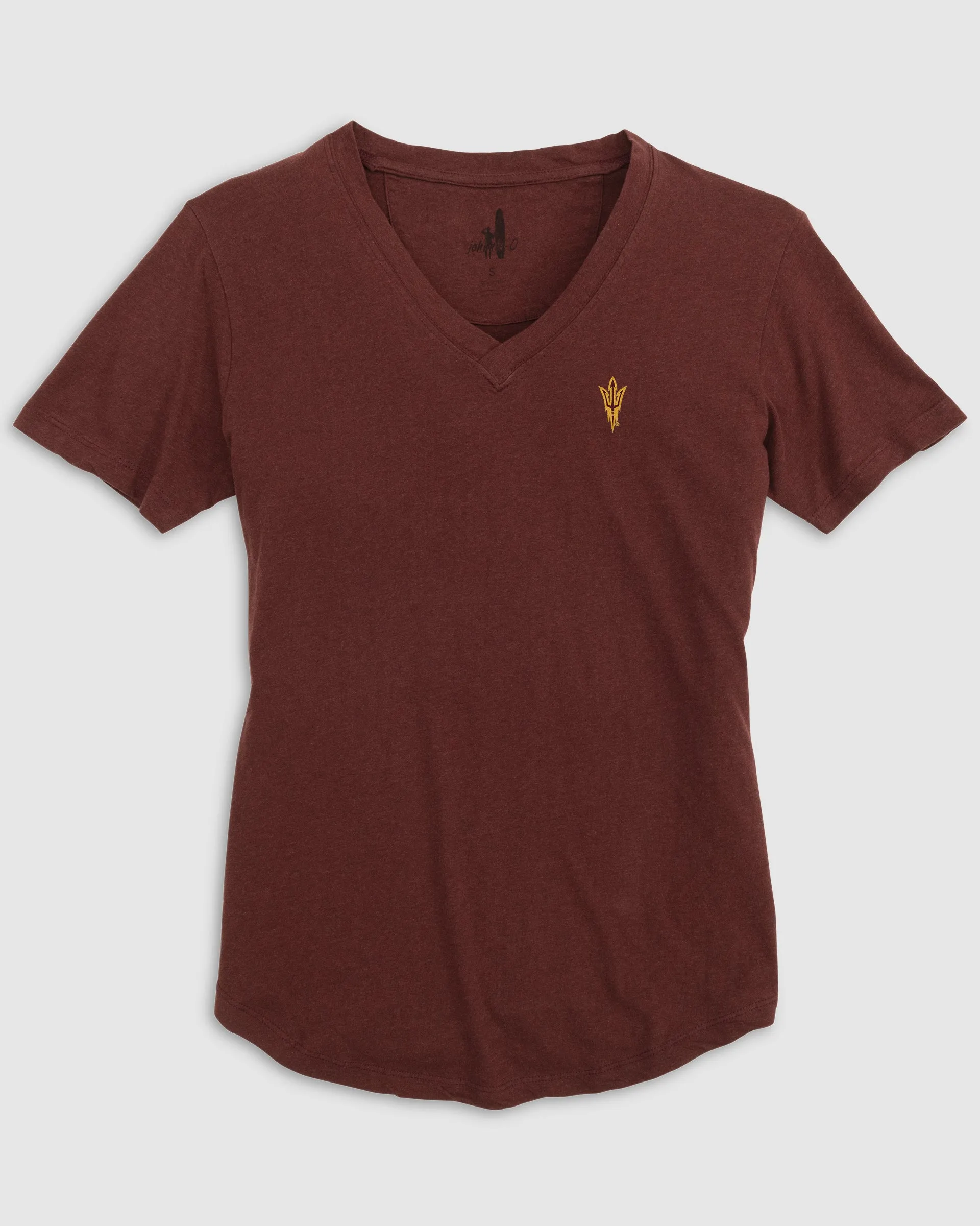 Women's Arizona State University Merediths V-Neck T-Shirt sold by Johnnie-O product image thumbnail 2