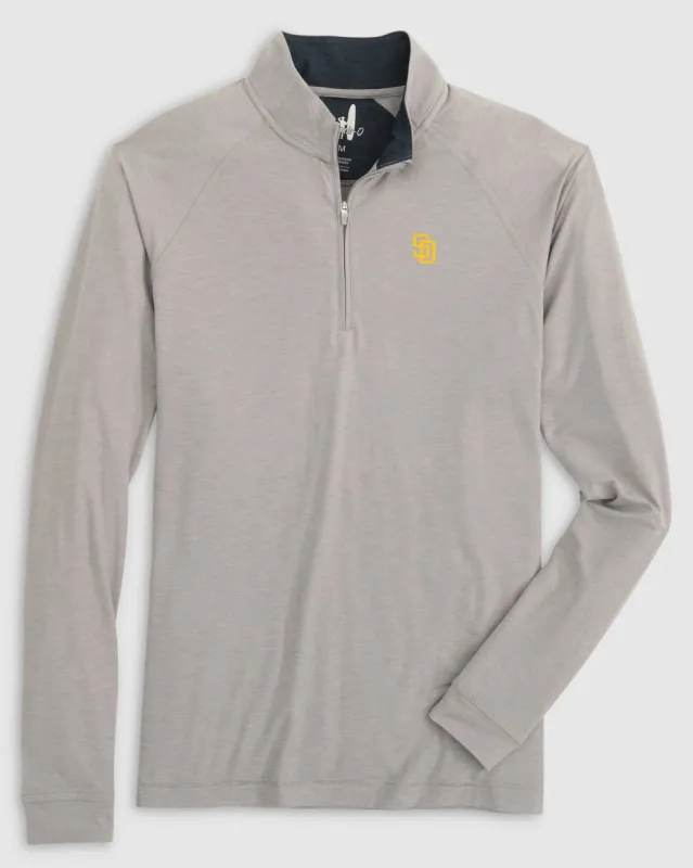 San Diego Padres Freeborne Performance 1/4 Zip sold by Johnnie-O