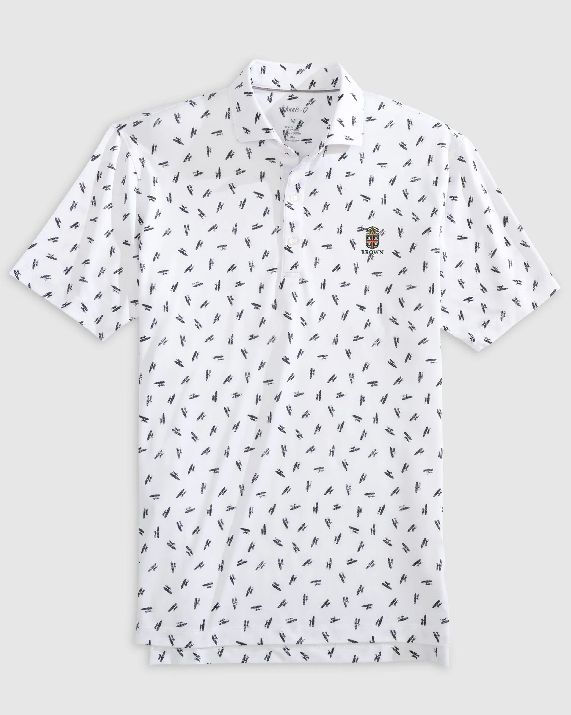 Brown Exeter Printed Jersey Performance Polo sold by Johnnie-O product image thumbnail 3