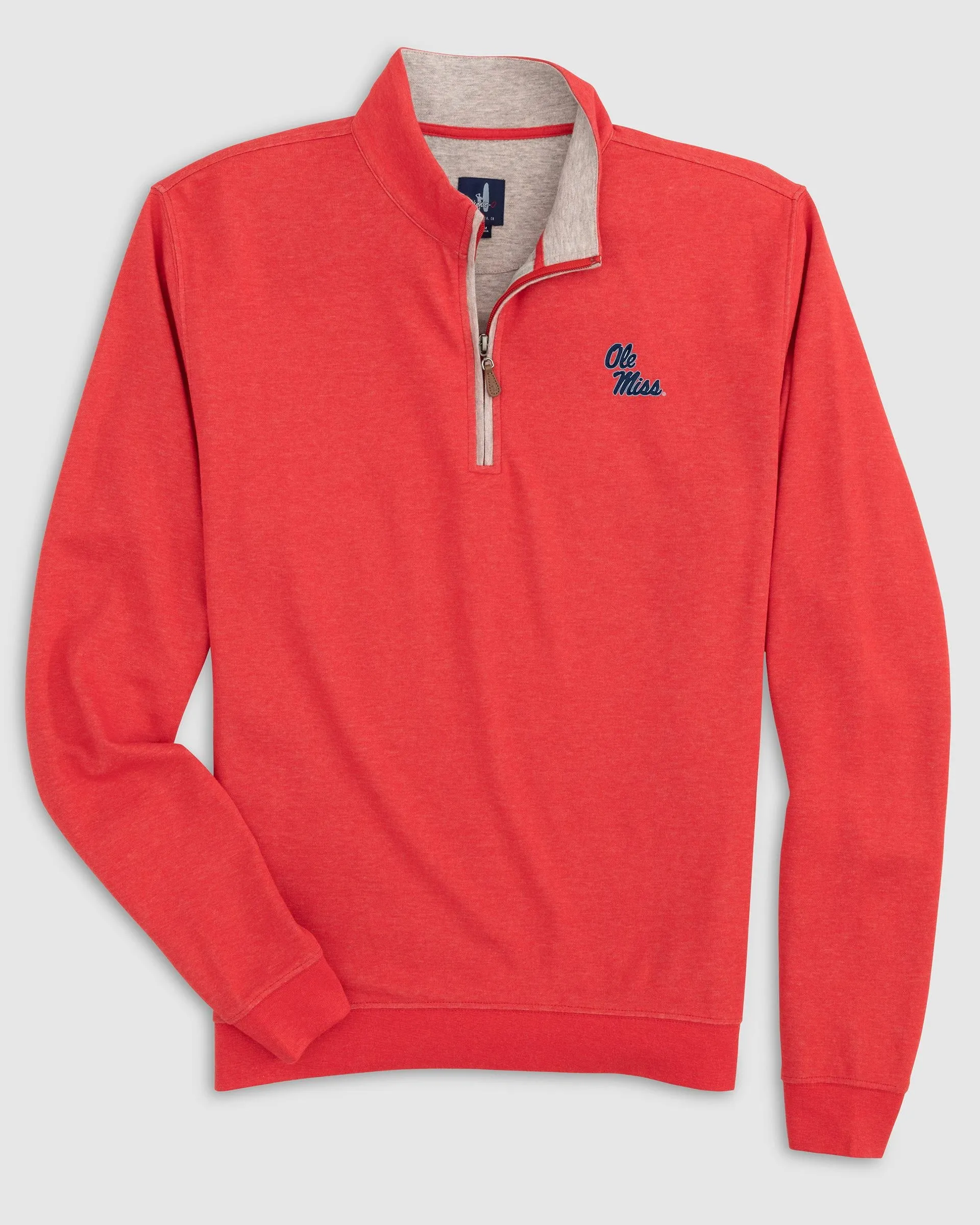 Ole Miss Sully 1/4 Zip - Stacked Logo sold by Johnnie-O product image thumbnail 3