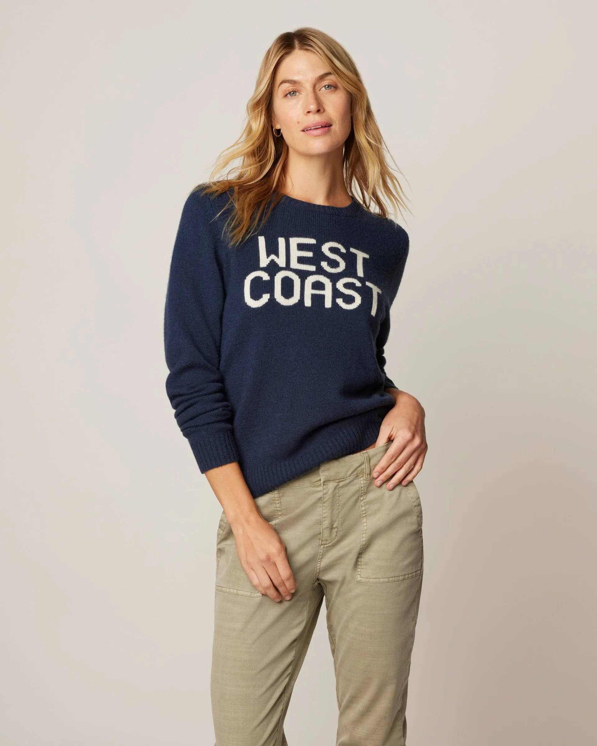 Coastal Cashmere Blend Crewneck Sweater sold by Johnnie-O product image thumbnail 5