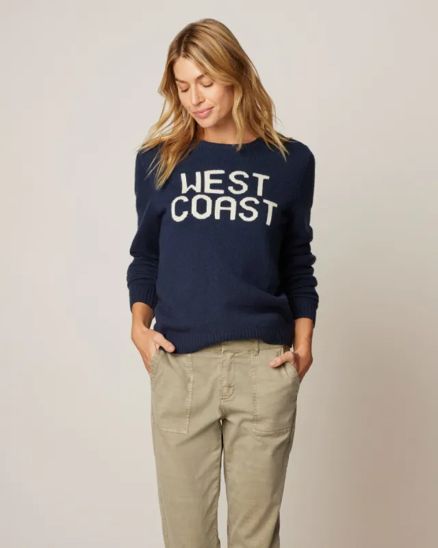 Coastal Cashmere Blend Crewneck Sweater sold by Johnnie-O