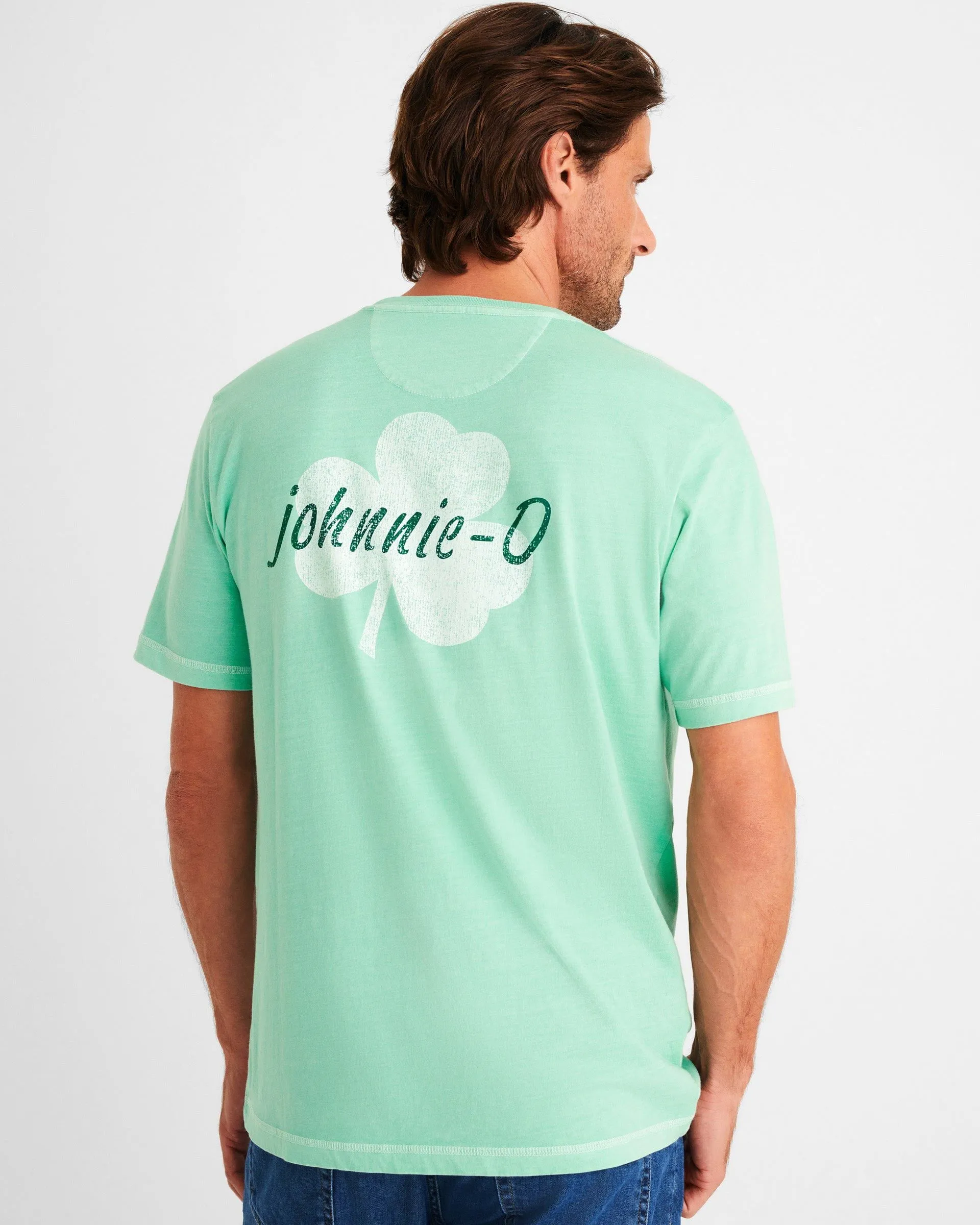 Shamrock Graphic T-Shirt sold by Johnnie-O