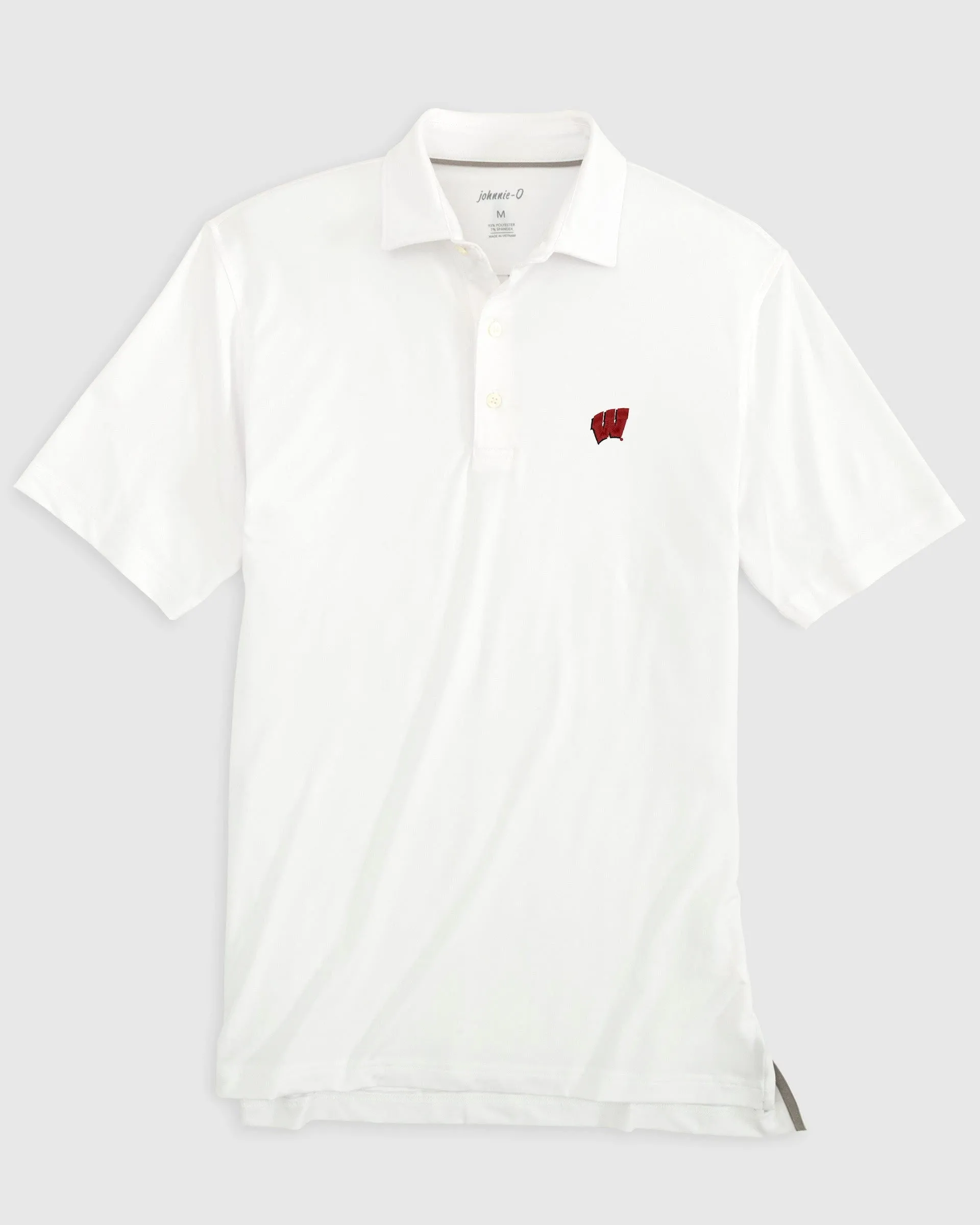 Wisconsin Birdie Jersey Performance Polo sold by Johnnie-O