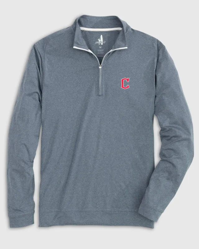 Cleveland Guardians Flex Performance 1/4 Zip sold by Johnnie-O