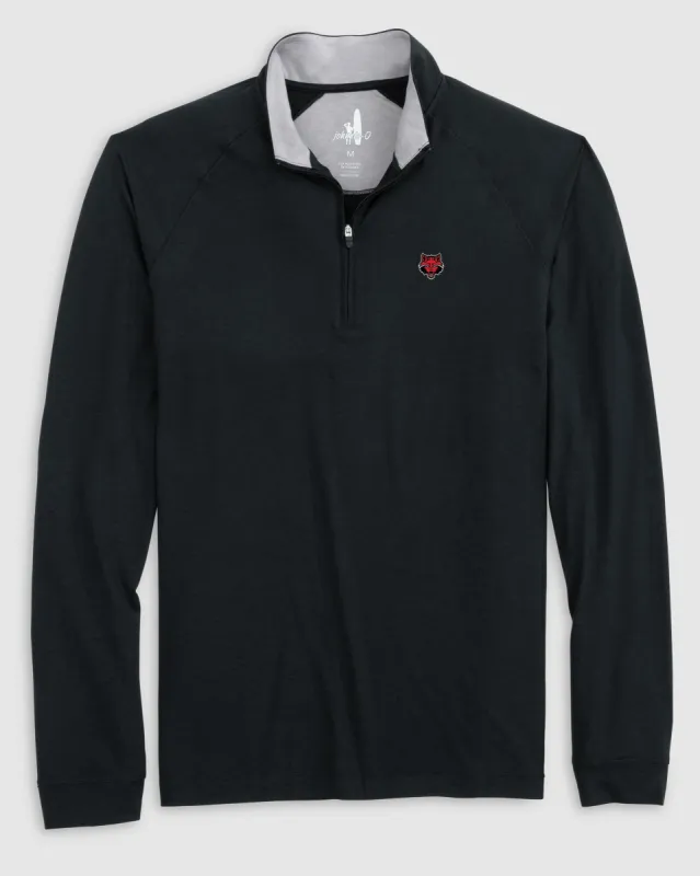 Arkansas State Freeborne Performance 1/4 Zip sold by Johnnie-O