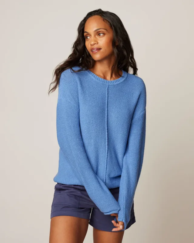 Chloe Cotton Crewneck Sweater sold by Johnnie-O