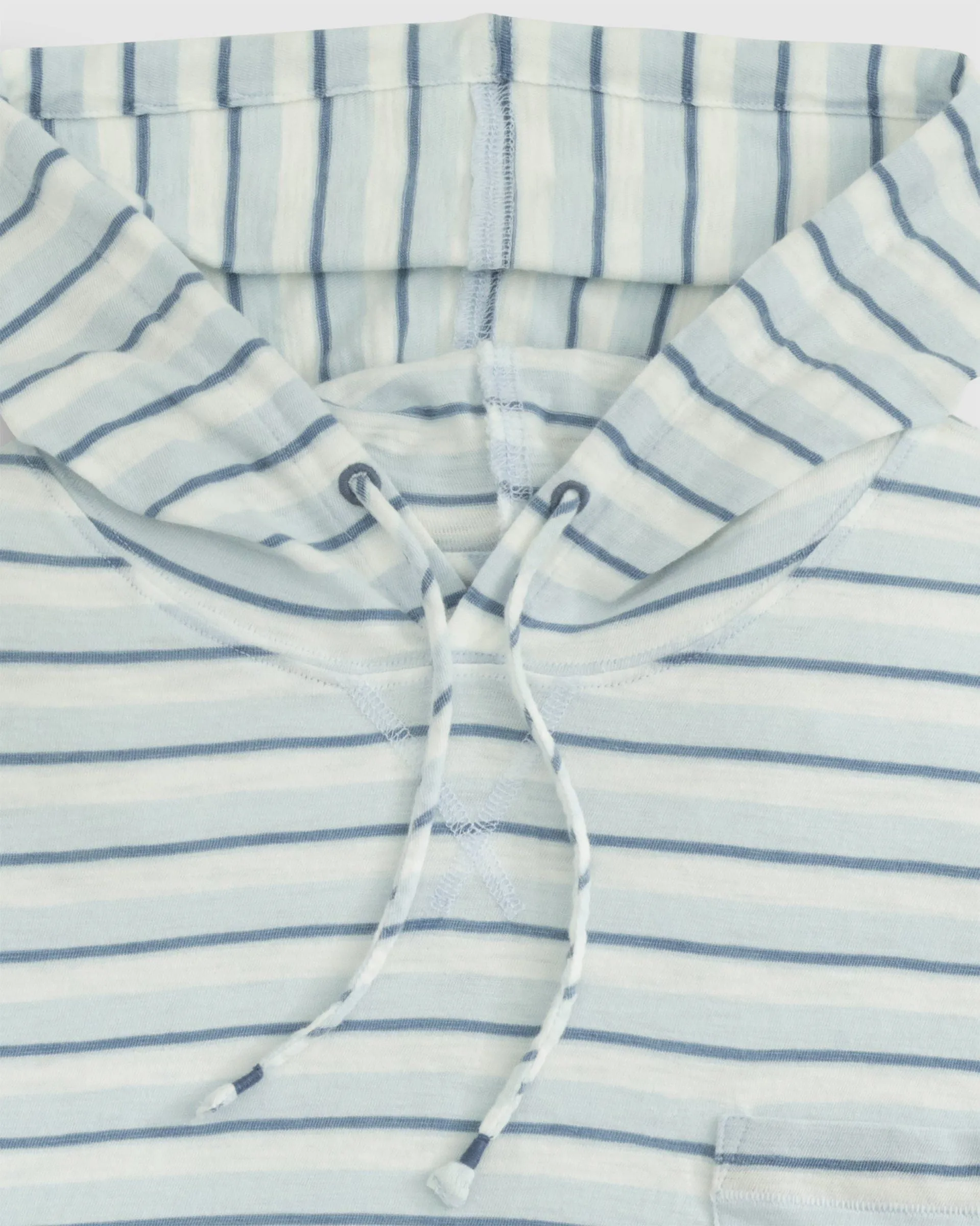 Anthony Indigo Striped Hoodie sold by Johnnie-O product image thumbnail 5