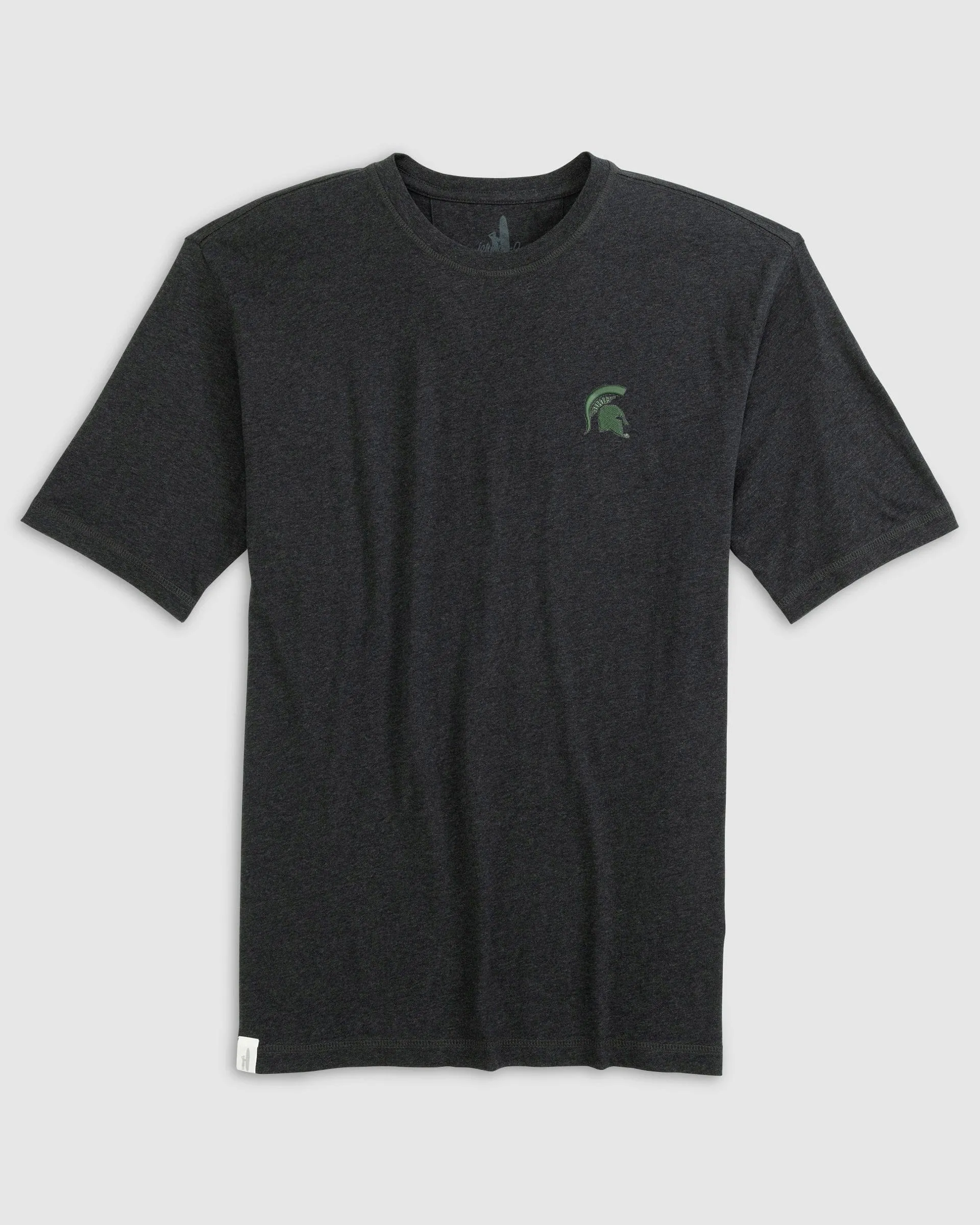 Michigan State Heathered Spencer Cotton T-Shirt sold by Johnnie-O product image thumbnail 3