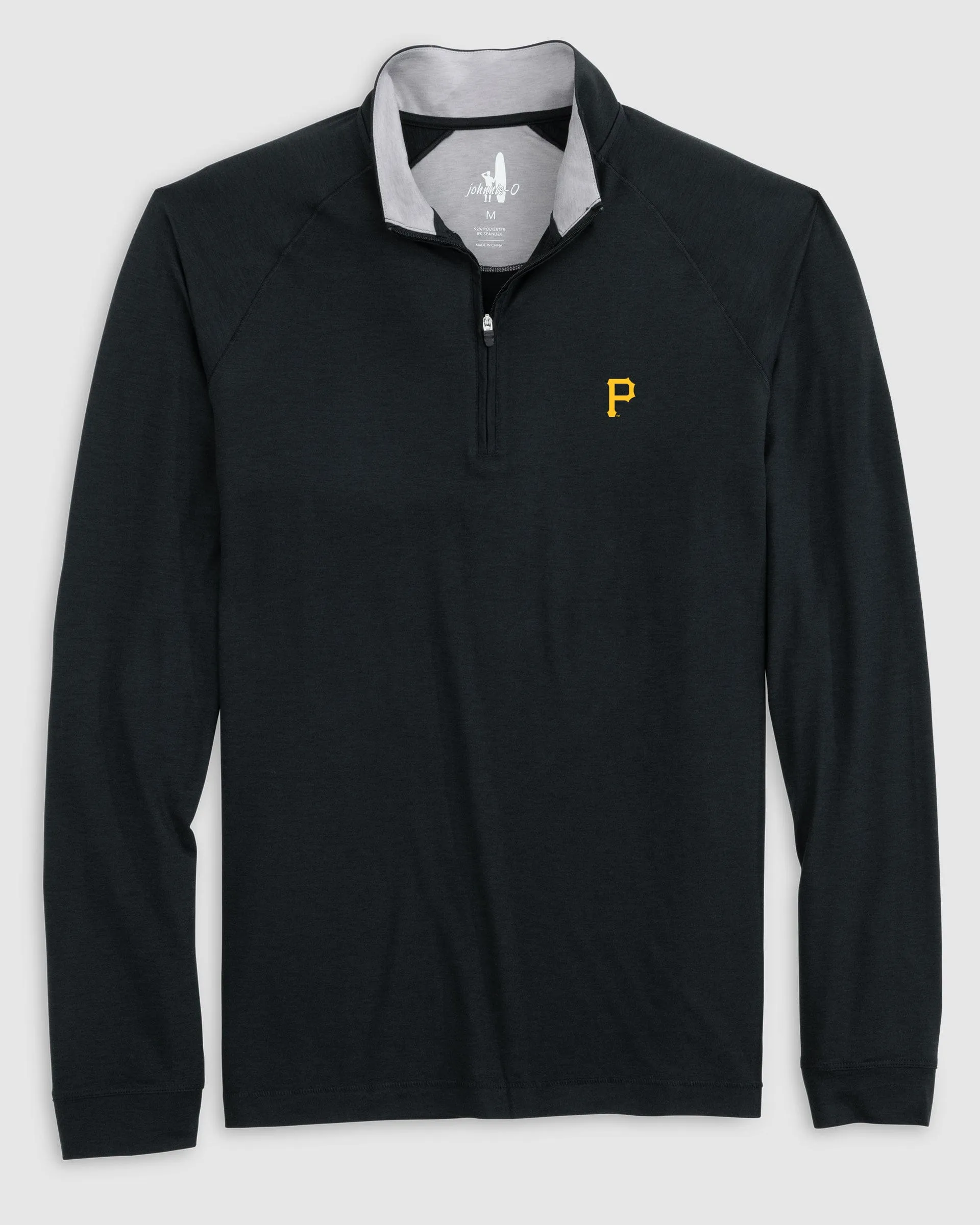 Pittsburgh Pirates Freeborne Performance 1/4 Zip sold by Johnnie-O