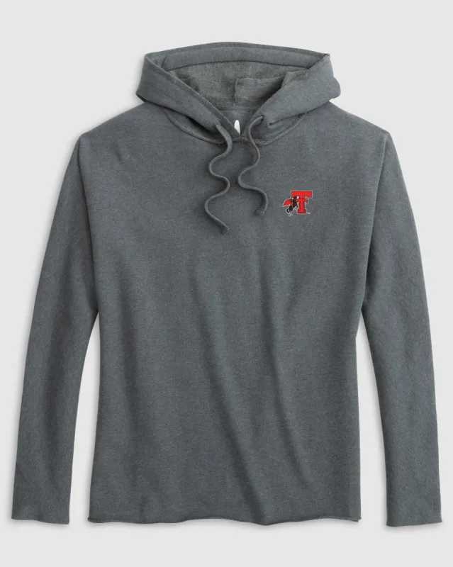 Women's Texas Tech Kelli Pullover Hoodie - Vault Logo sold by Johnnie-O