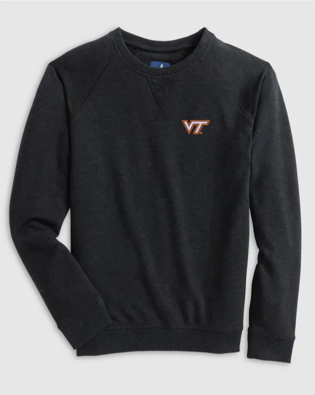 Virginia Tech Freeman Jr. Crewneck Sweatshirt made by Johnnie-O
