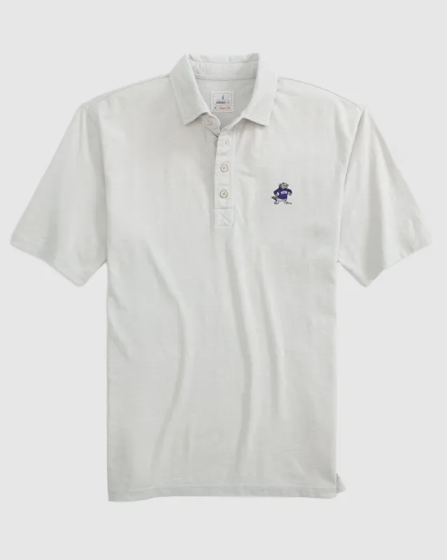 Texas Christian Coastal Wash Original Polo - Vault Logo made by Johnnie-O