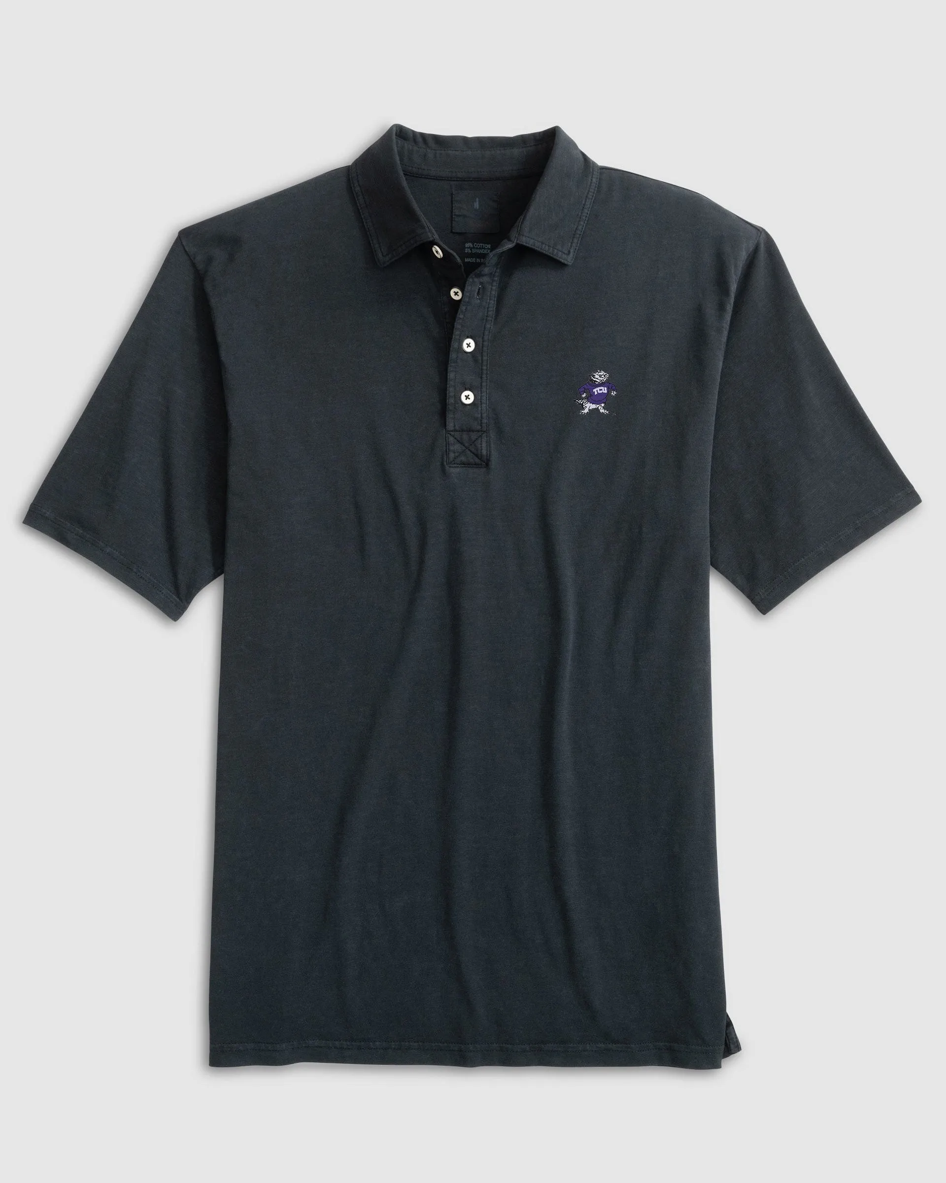 Texas Christian Coastal Wash Original Polo - Vault Logo sold by Johnnie-O product image thumbnail 2