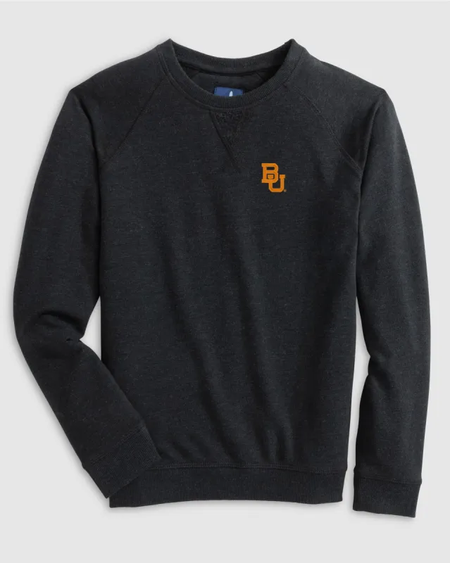 Baylor University Freeman Jr. Crewneck Sweatshirt made by Johnnie-O