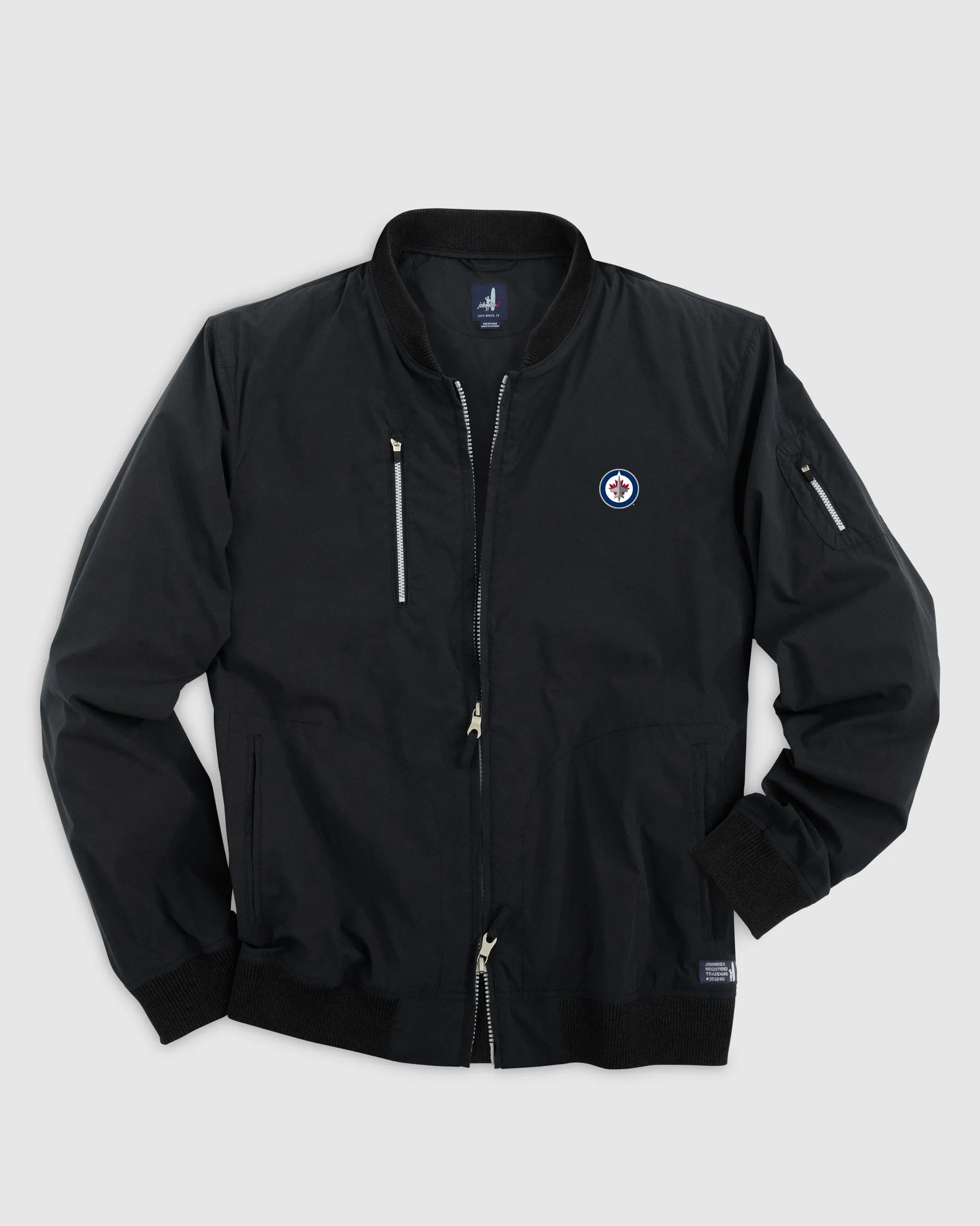 Winnipeg Jets Corsair Bomber Jacket sold by Johnnie-O
