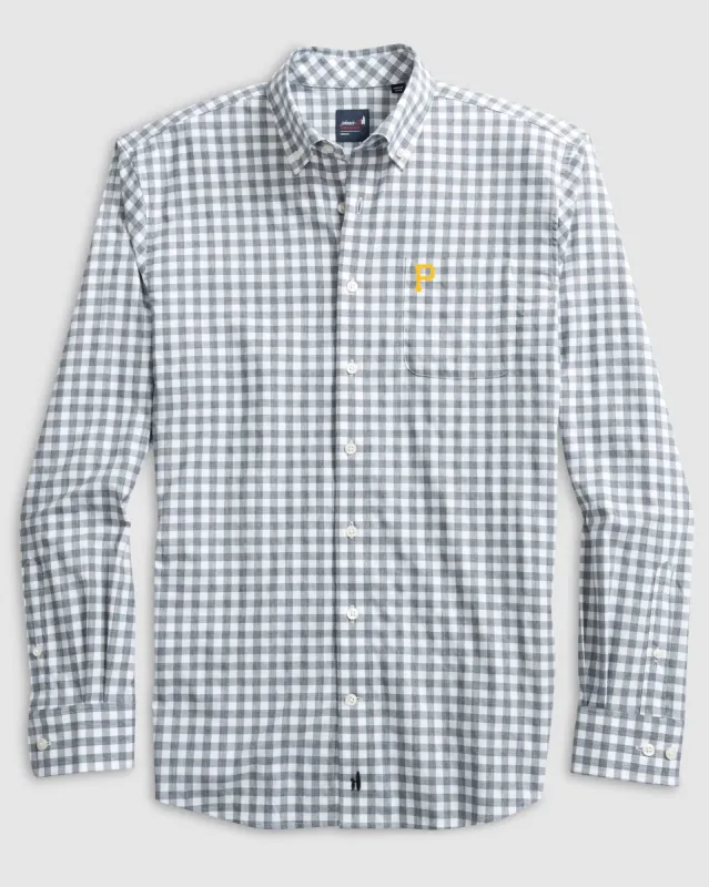 Pittsburgh Pirates Archies Performance Button Up Shirt sold by Johnnie-O