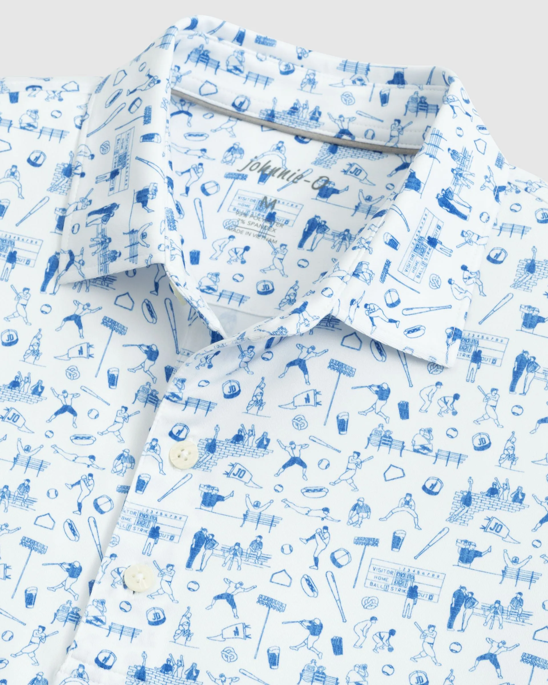 Kansas City Royals Ballpark Jersey Performance Polo sold by Johnnie-O product image thumbnail 3