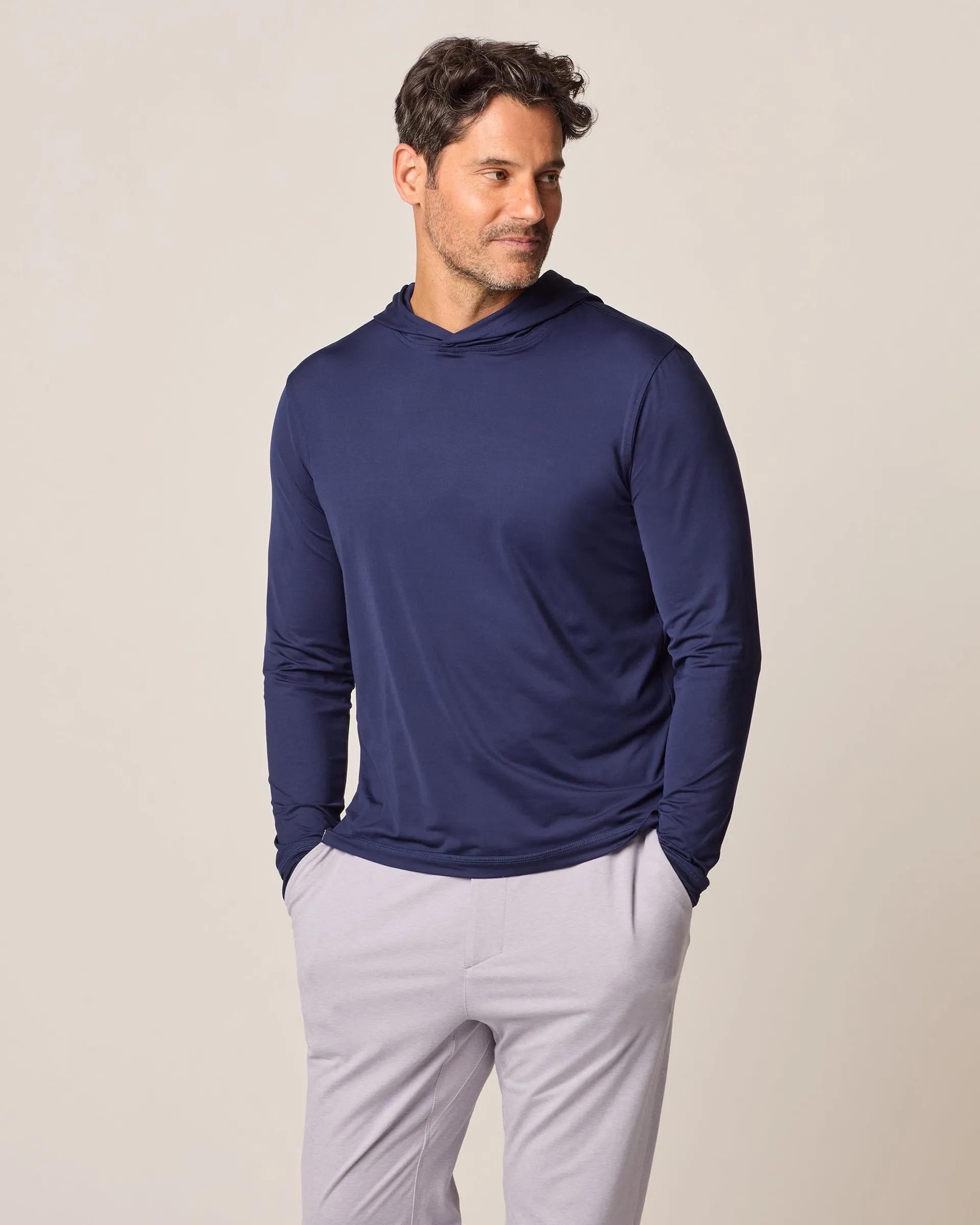 Talon Featherweight Performance Hoodie - Solid sold by Johnnie-O