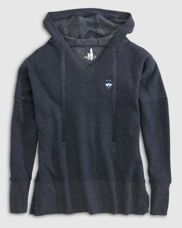 Women's UConn Carrie Pullover Hoodie sold by Johnnie-O