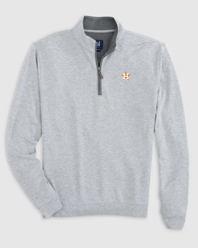 Houston Astros Sully 1/4 Zip made by Johnnie-O