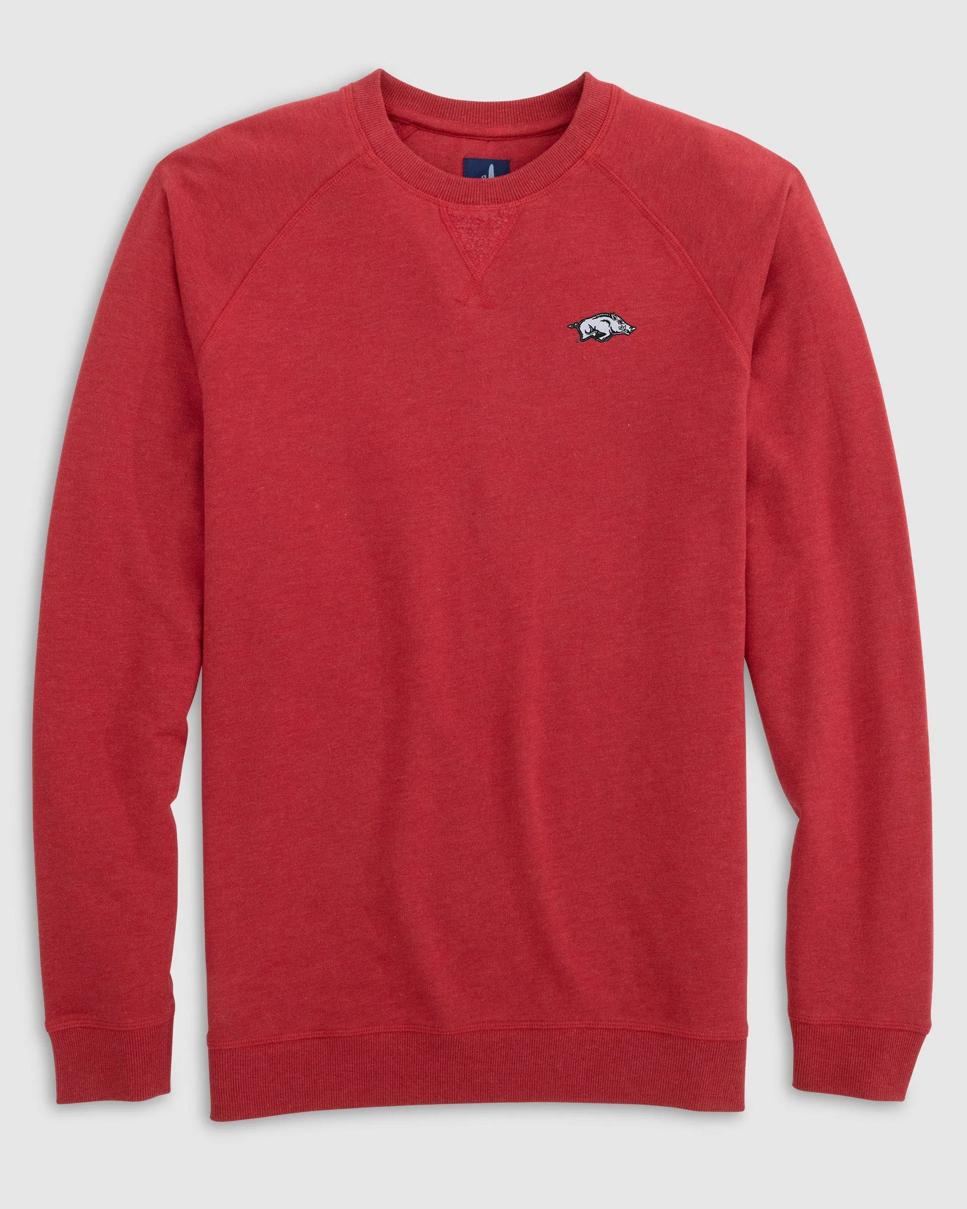 University of Arkansas Freeman Crewneck Fleece Sweatshirt sold by Johnnie-O product image thumbnail 3
